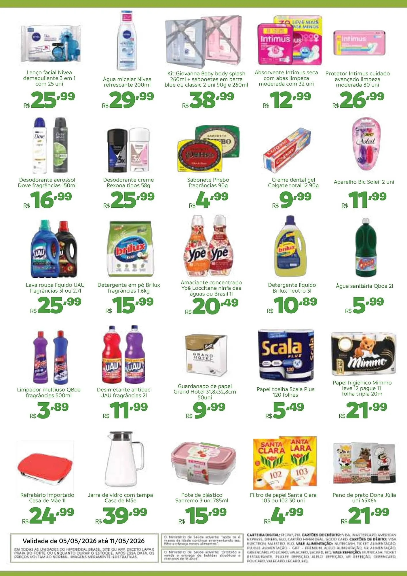 Encarte de Catálogo Hiperideal Supermercados 5 de maio até 11 de maio 2026 - Pagina 7