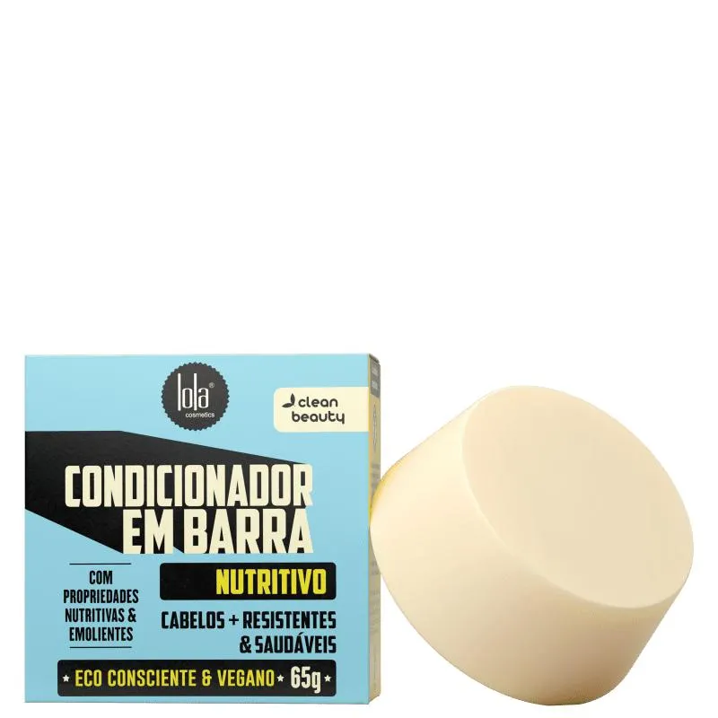 Condicionador Lola Cosmetics Nutritivo em Barra 65g