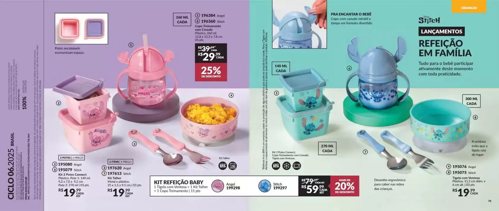 Encarte de Avon Revista Casa & Estilo Ciclo 6/2025 1 de junho até 30 de junho 2025 - Pagina 38