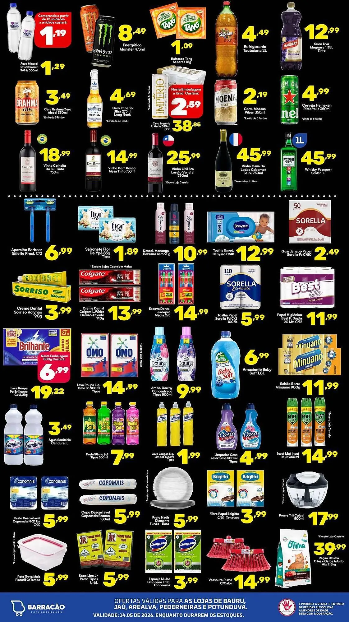 Encarte de Catálogo Barracão Supermercado 14 de maio até 14 de maio 2026 - Pagina 4