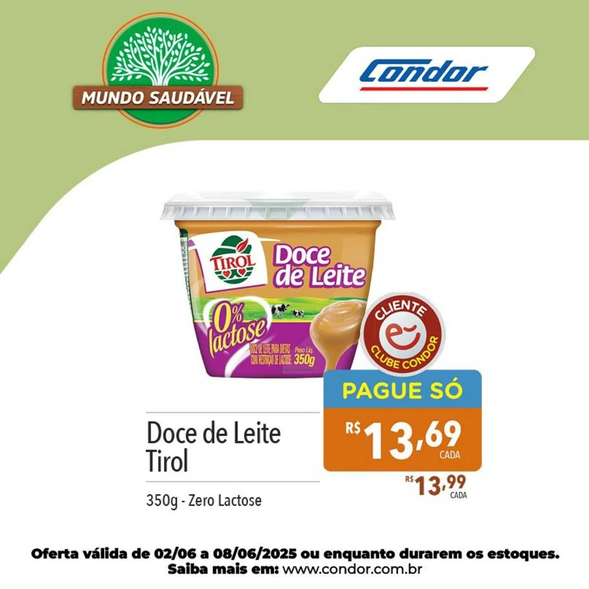 Encarte de Catálogo Supermercados Condor 3 de junho até 8 de junho 2025 - Pagina 1