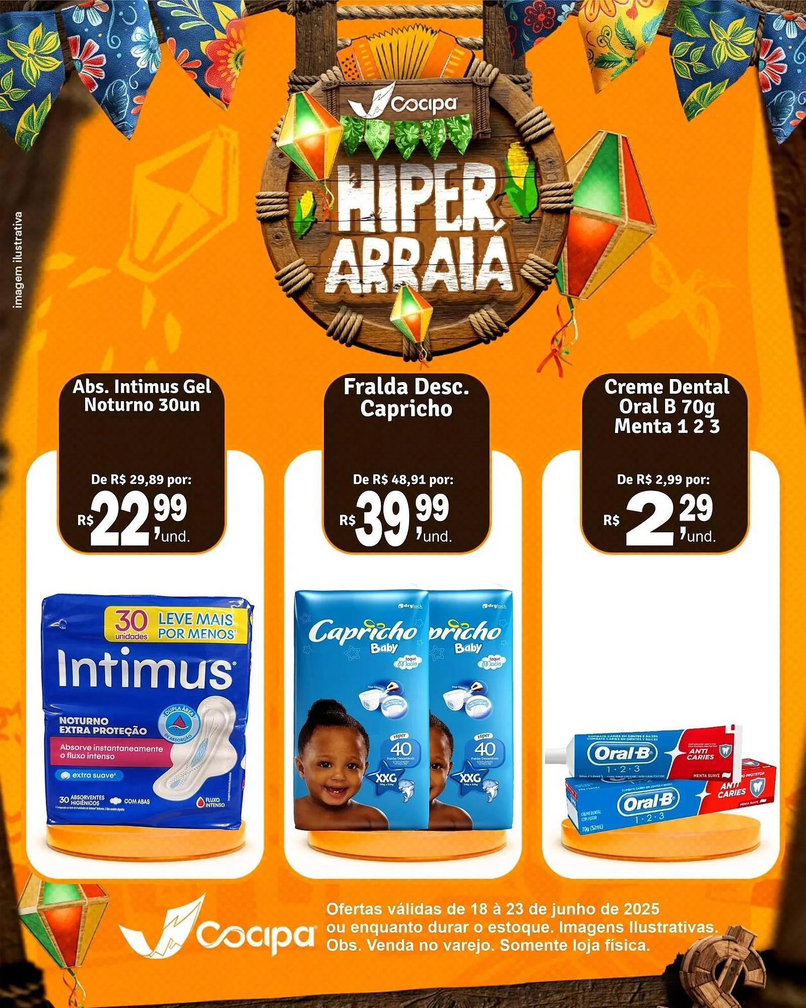 Encarte de Catálogo Cocipa 18 de junho até 23 de junho 2025 - Pagina 1