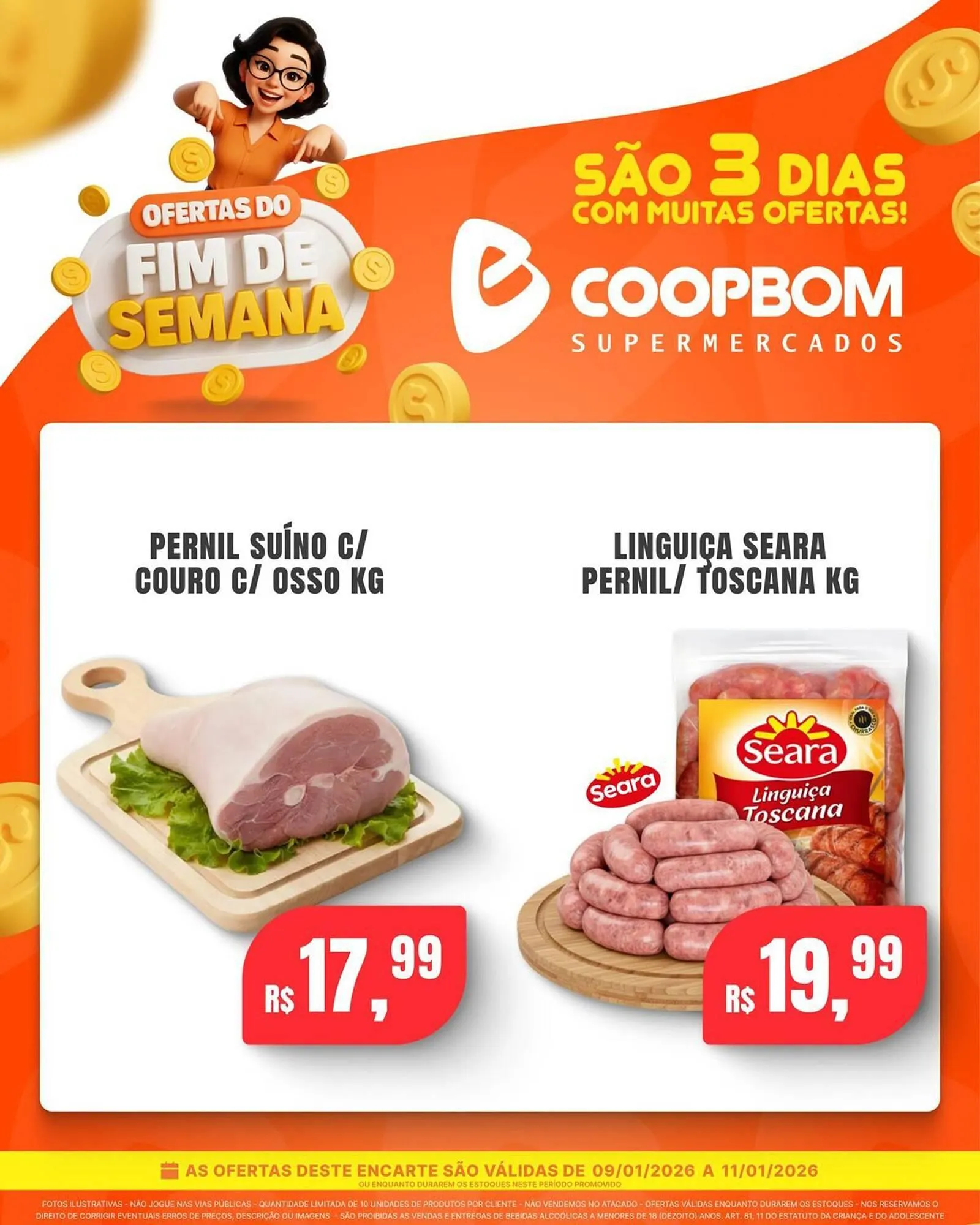 Encarte de Tabloide CoopBom 9 de janeiro até 11 de janeiro 2026 - Pagina 4