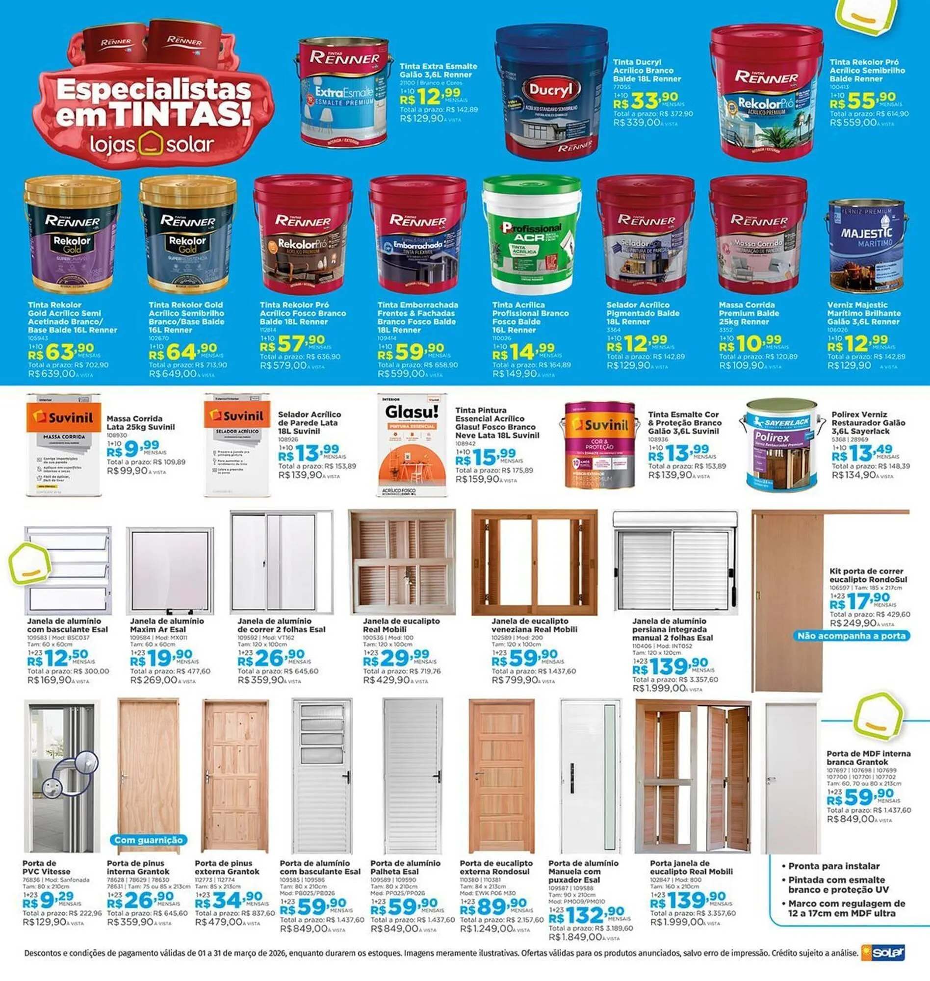 Encarte de Catálogo Lojas Solar 1 de março até 31 de março 2026 - Pagina 8