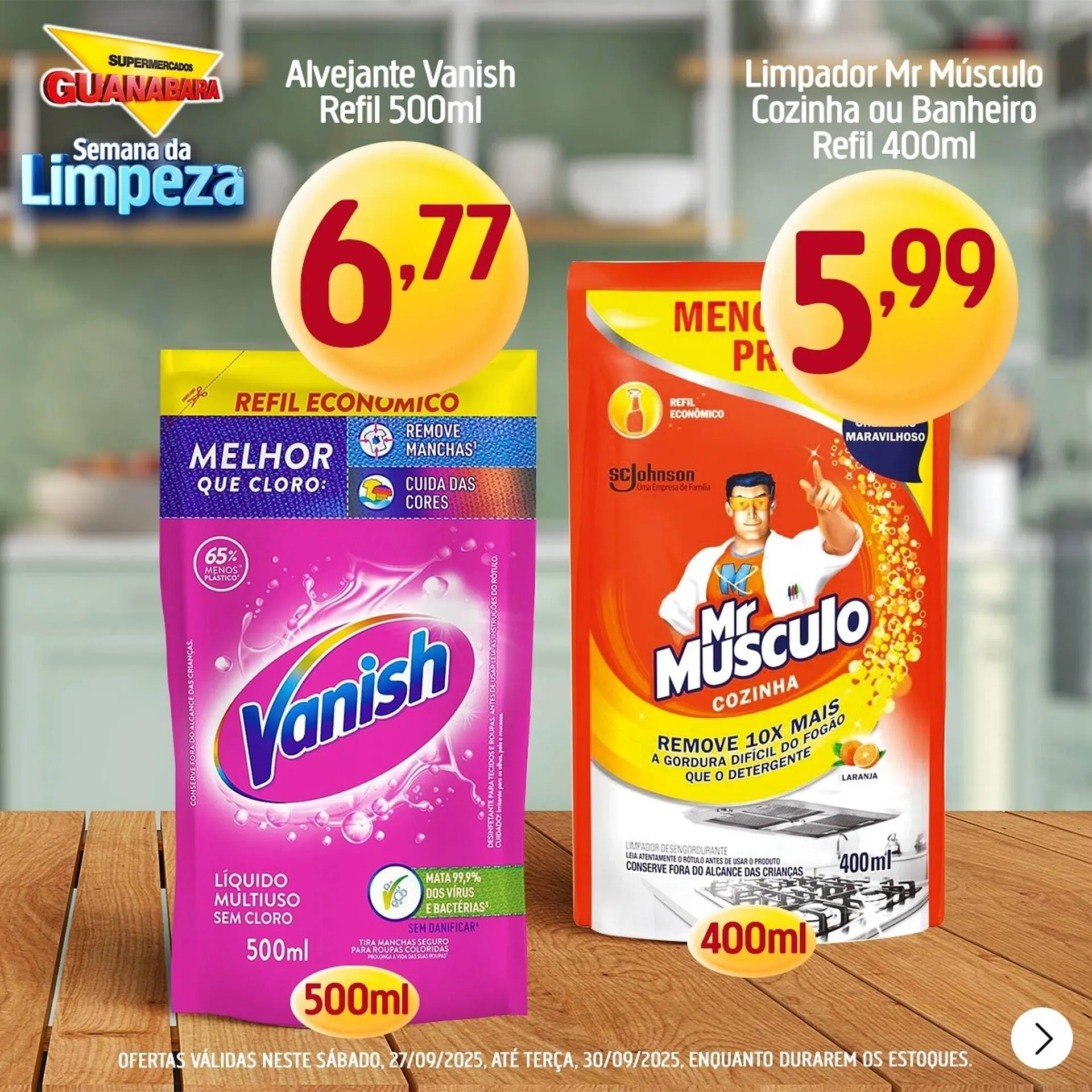 Encarte de Encarte Supermercados Guanabara 27 de setembro até 30 de setembro 2025 - Pagina 1
