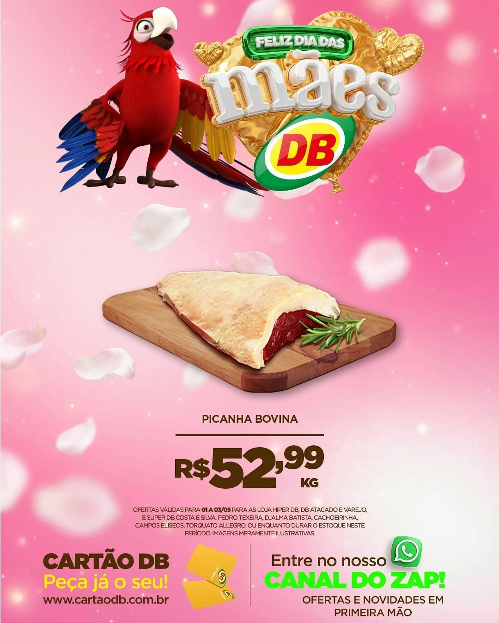 Encarte de Catálogo DB Supermercados 1 de maio até 3 de maio 2026 - Pagina 4