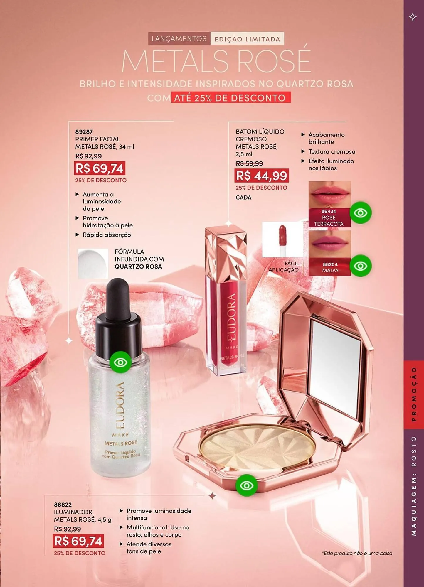 Encarte de Catálogo Eudora 8 de outubro até 8 de novembro 2025 - Pagina 81