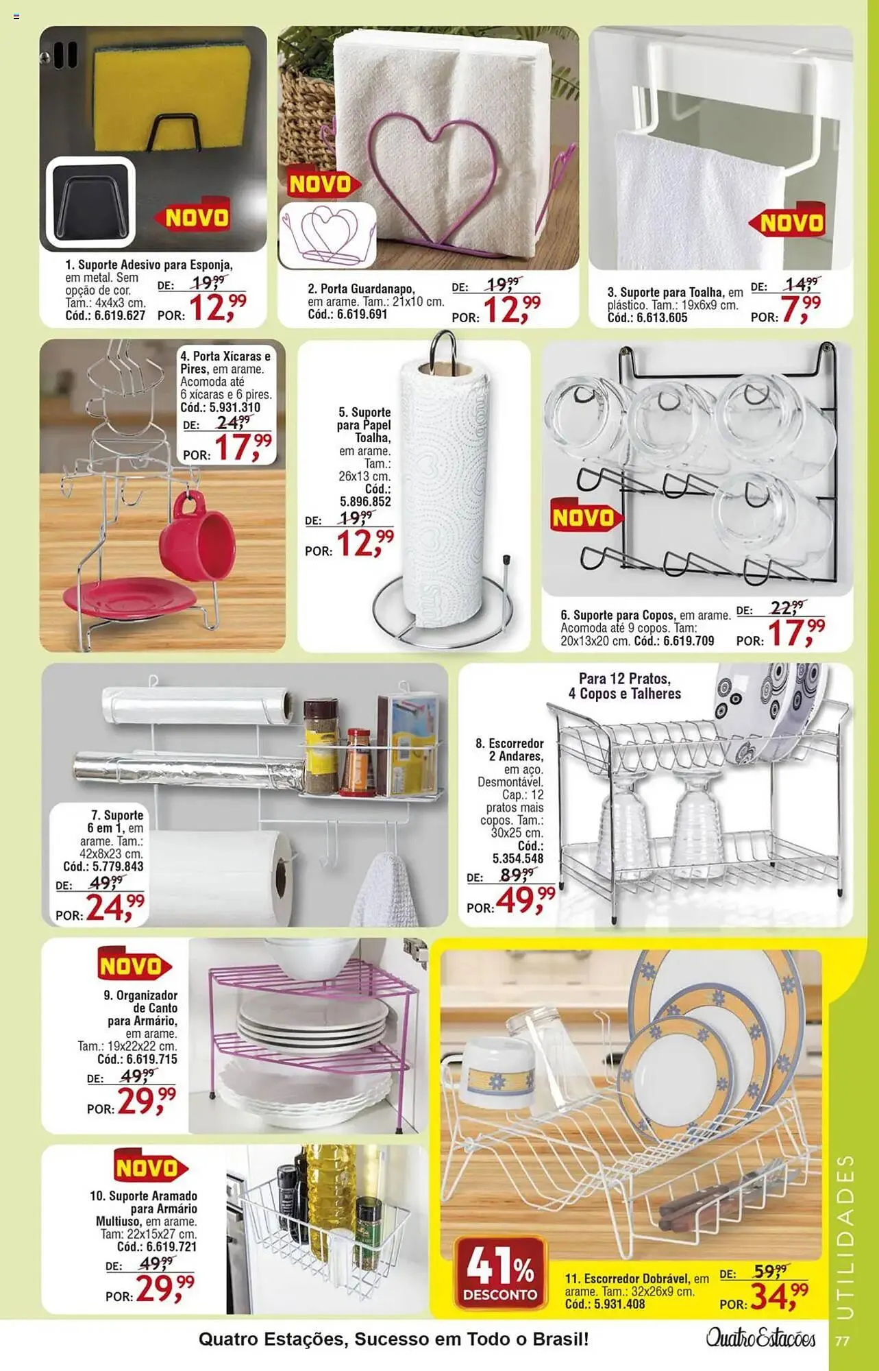 Encarte de Catálogo Quatro Estações 1 de fevereiro até 30 de abril 2025 - Pagina 73