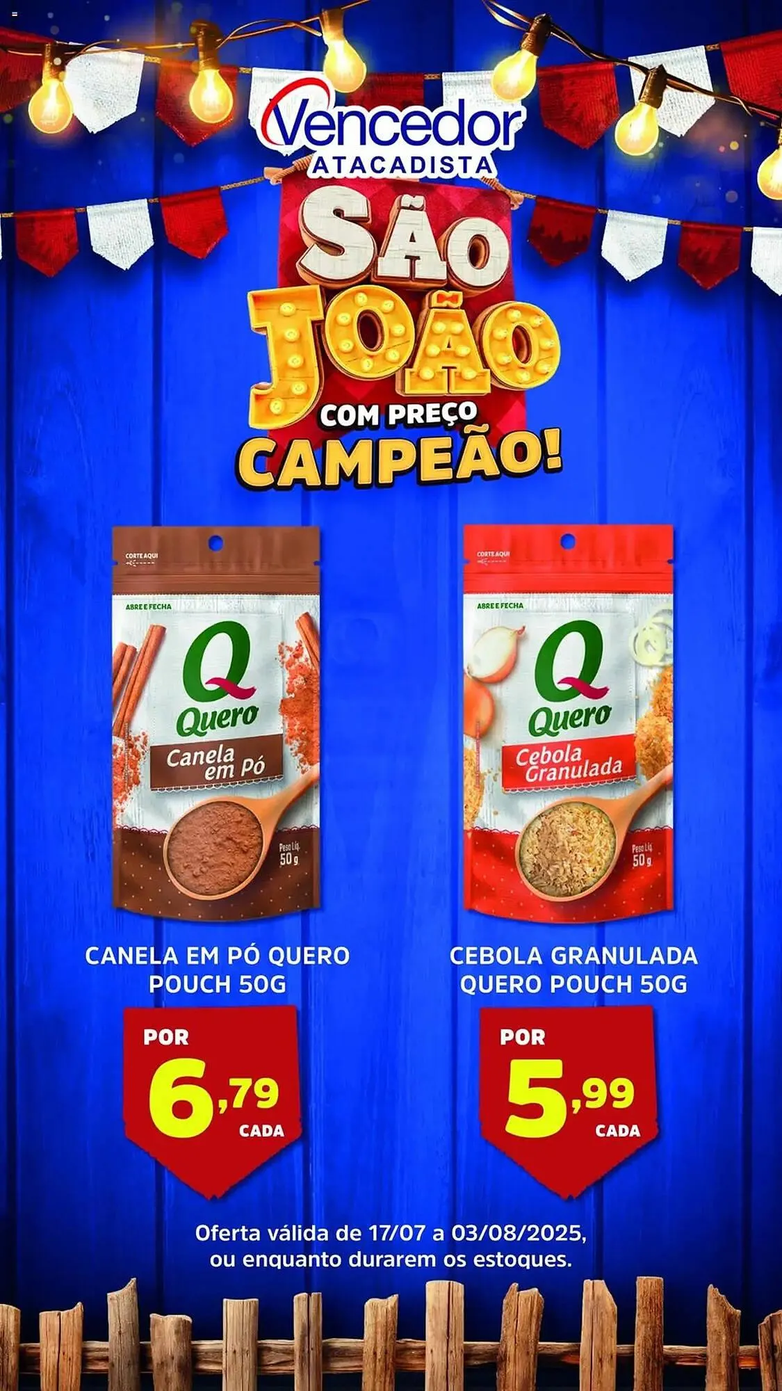 Encarte de Catálogo Vencedor Atacadista 17 de julho até 4 de agosto 2025 - Pagina 4