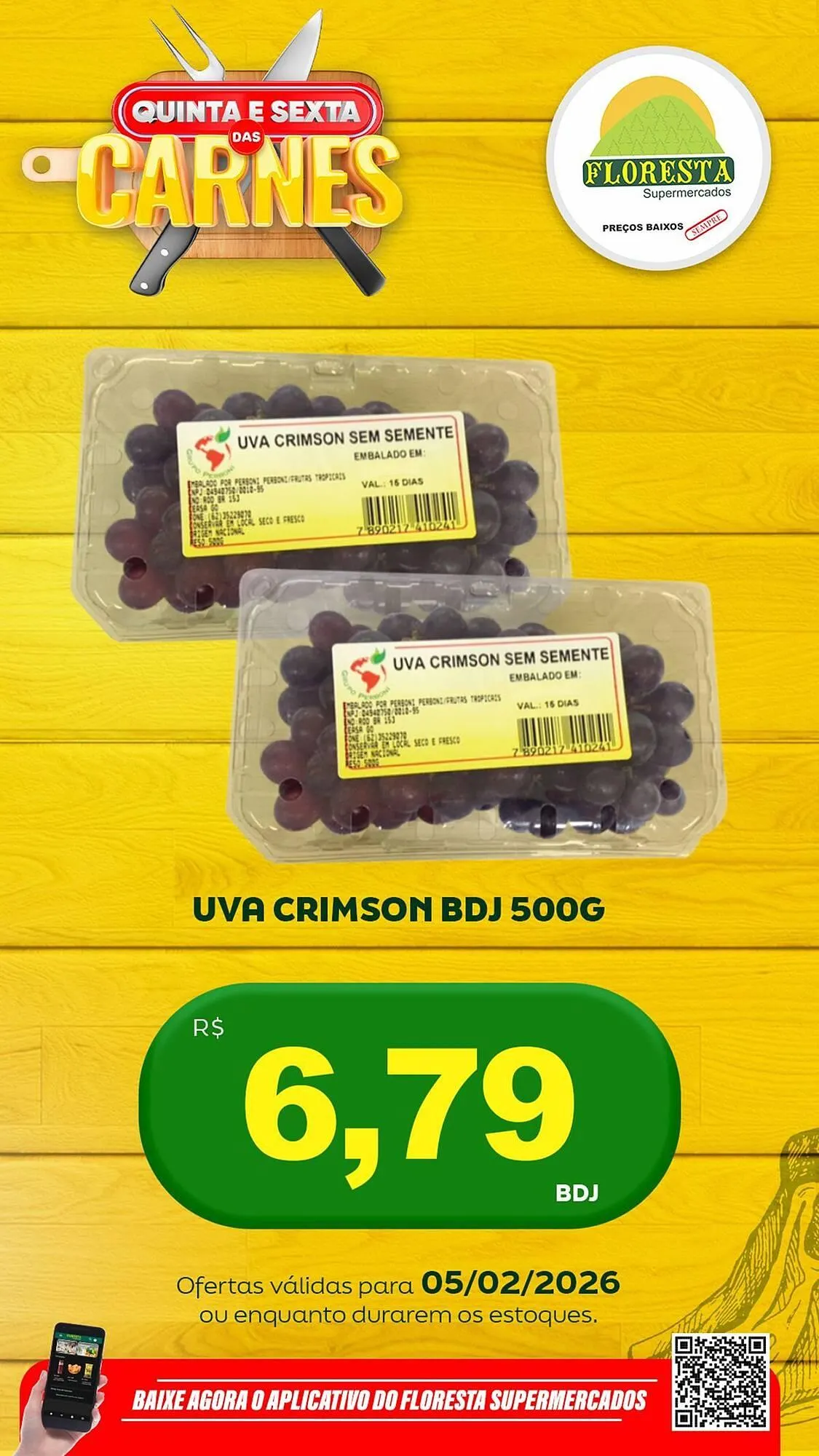 Encarte de Catálogo Floresta Supermercados 5 de fevereiro até 6 de fevereiro 2026 - Pagina 7