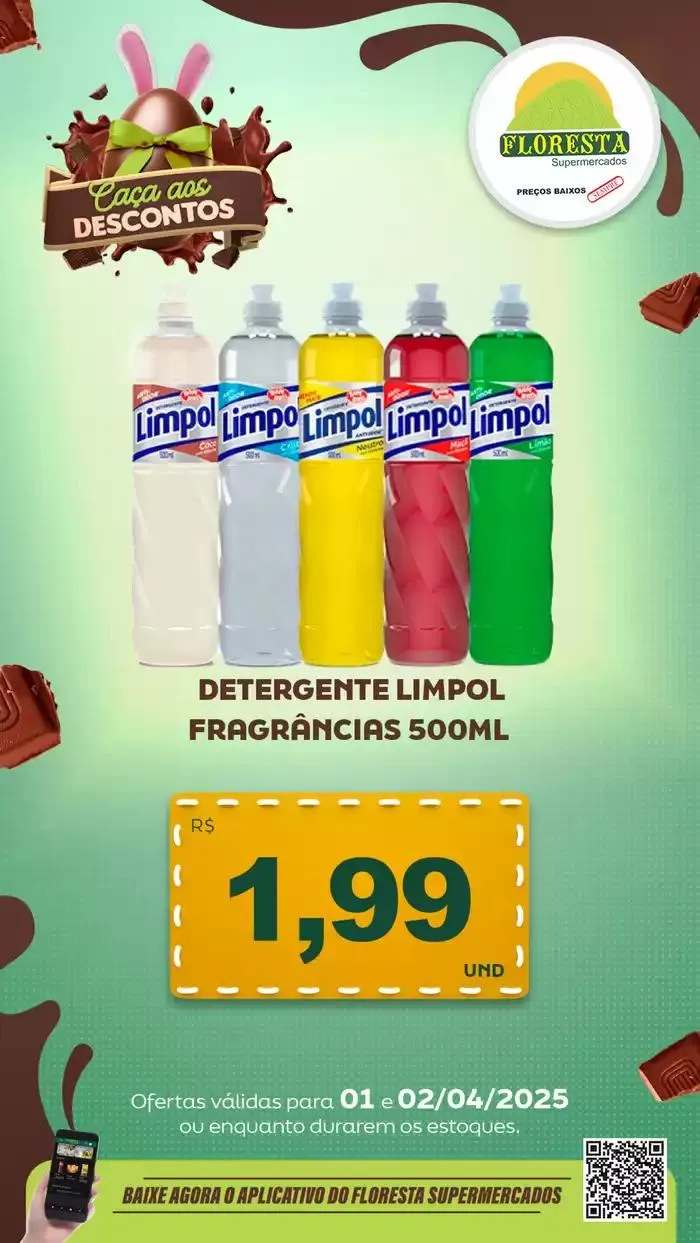 Encarte de Catálogo Floresta Supermercados 31 de março até 2 de abril 2025 - Pagina 24