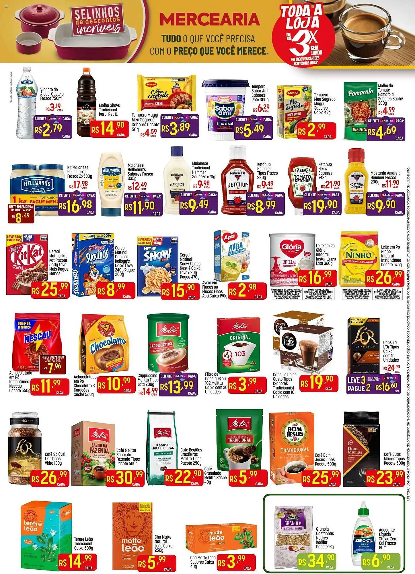 Encarte de Encarte Muffato 12 de janeiro até 20 de janeiro 2026 - Pagina 3