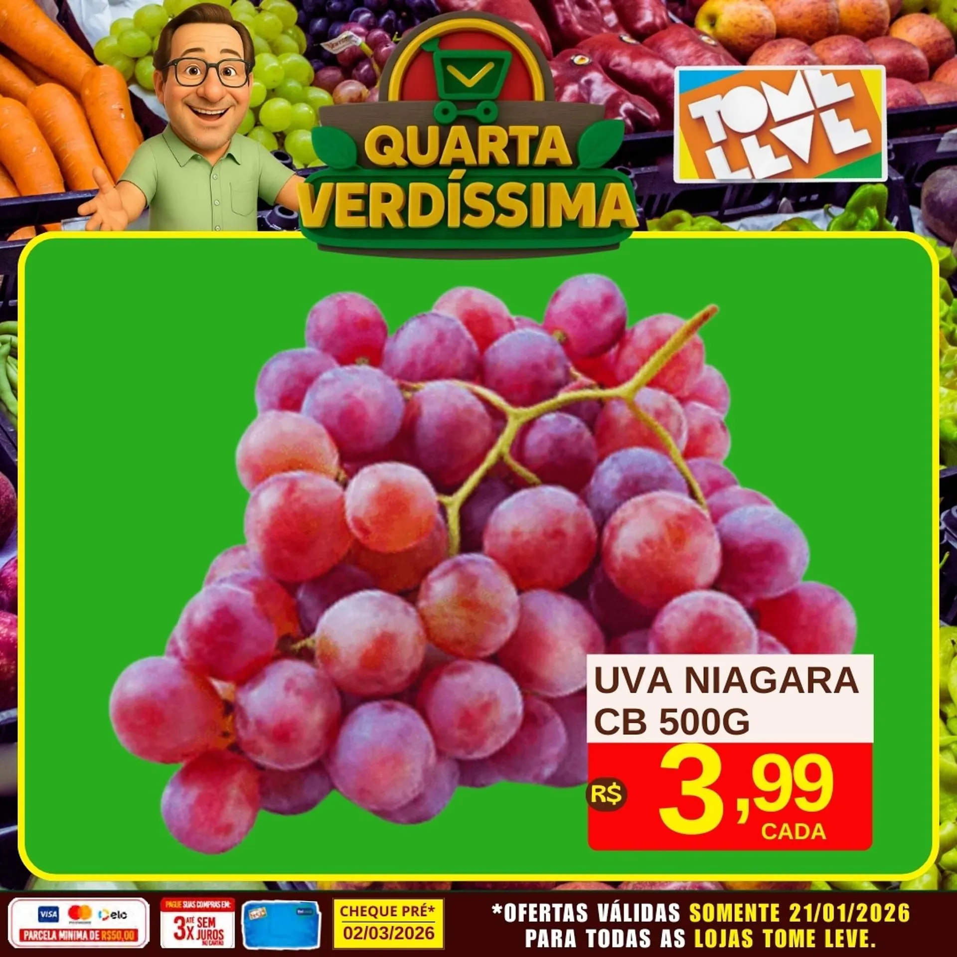 Encarte de Catálogo Tome Leve 21 de janeiro até 21 de janeiro 2026 - Pagina 3