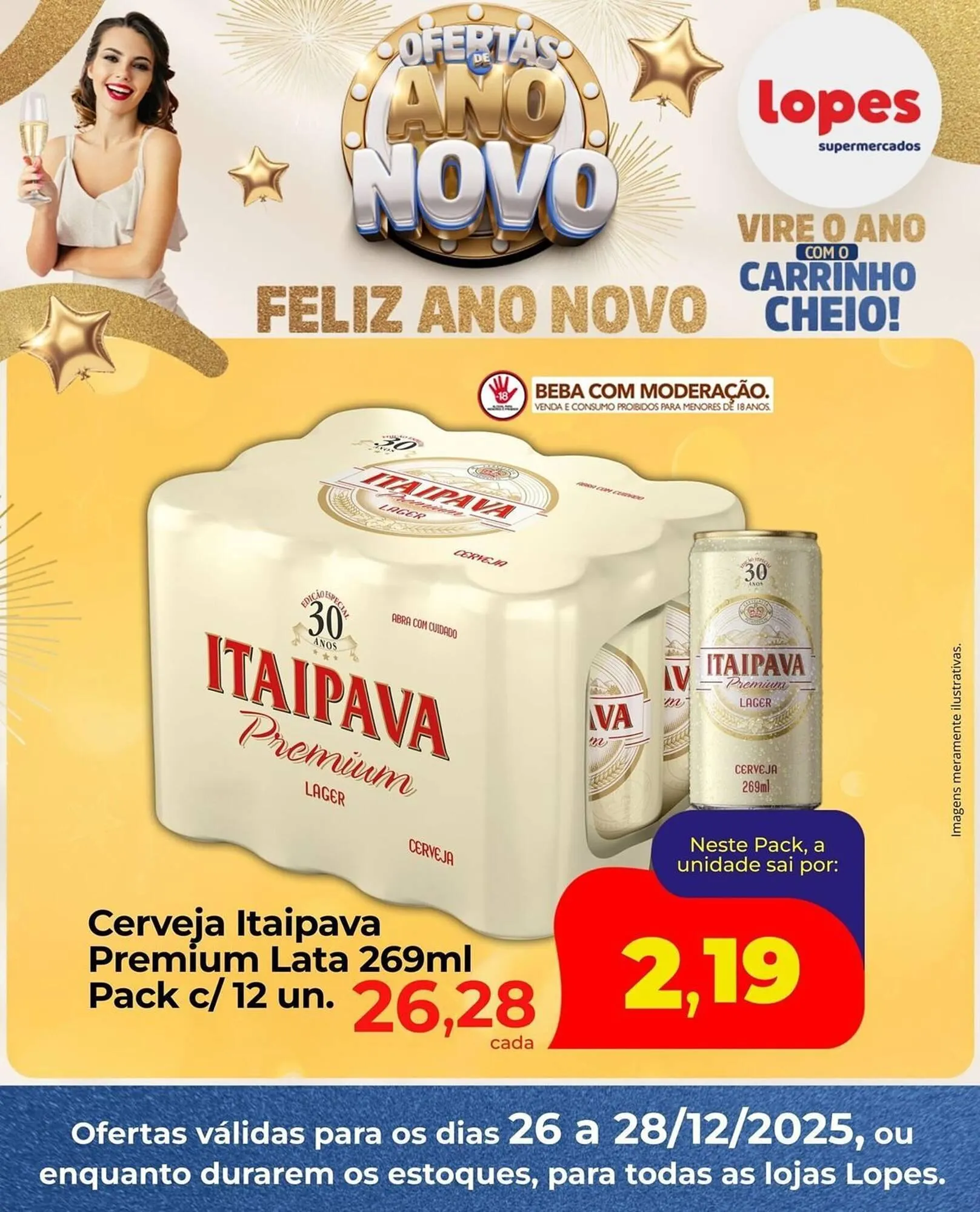 Encarte de Folheto Lopes Supermercados 26 de dezembro até 28 de dezembro 2025 - Pagina 10