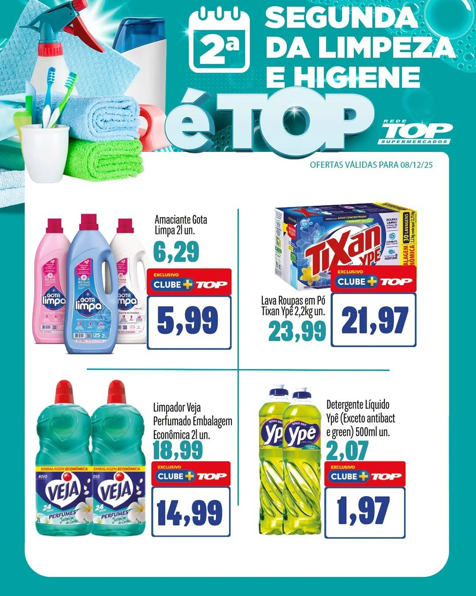 Encarte de Encarte Rede Top 8 de dezembro até 8 de dezembro 2025 - Pagina 1