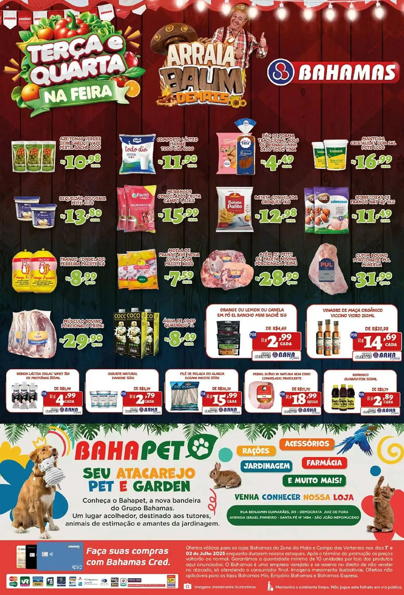 Encarte de Catálogo Bahamas Supermercados 1 de julho até 3 de julho 2025 - Pagina 2