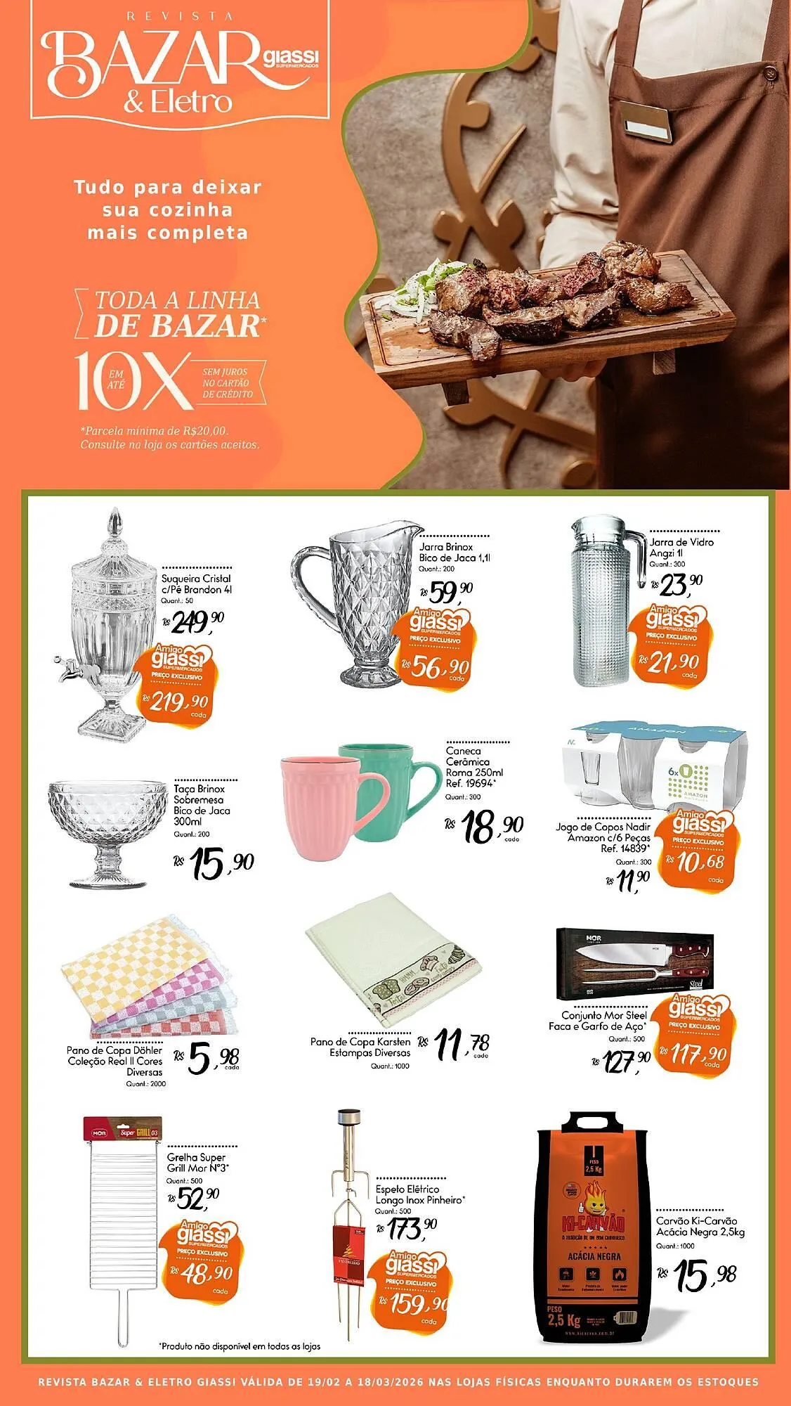 Encarte de Encarte Giassi Supermercados 18 de fevereiro até 18 de março 2026 - Pagina 7