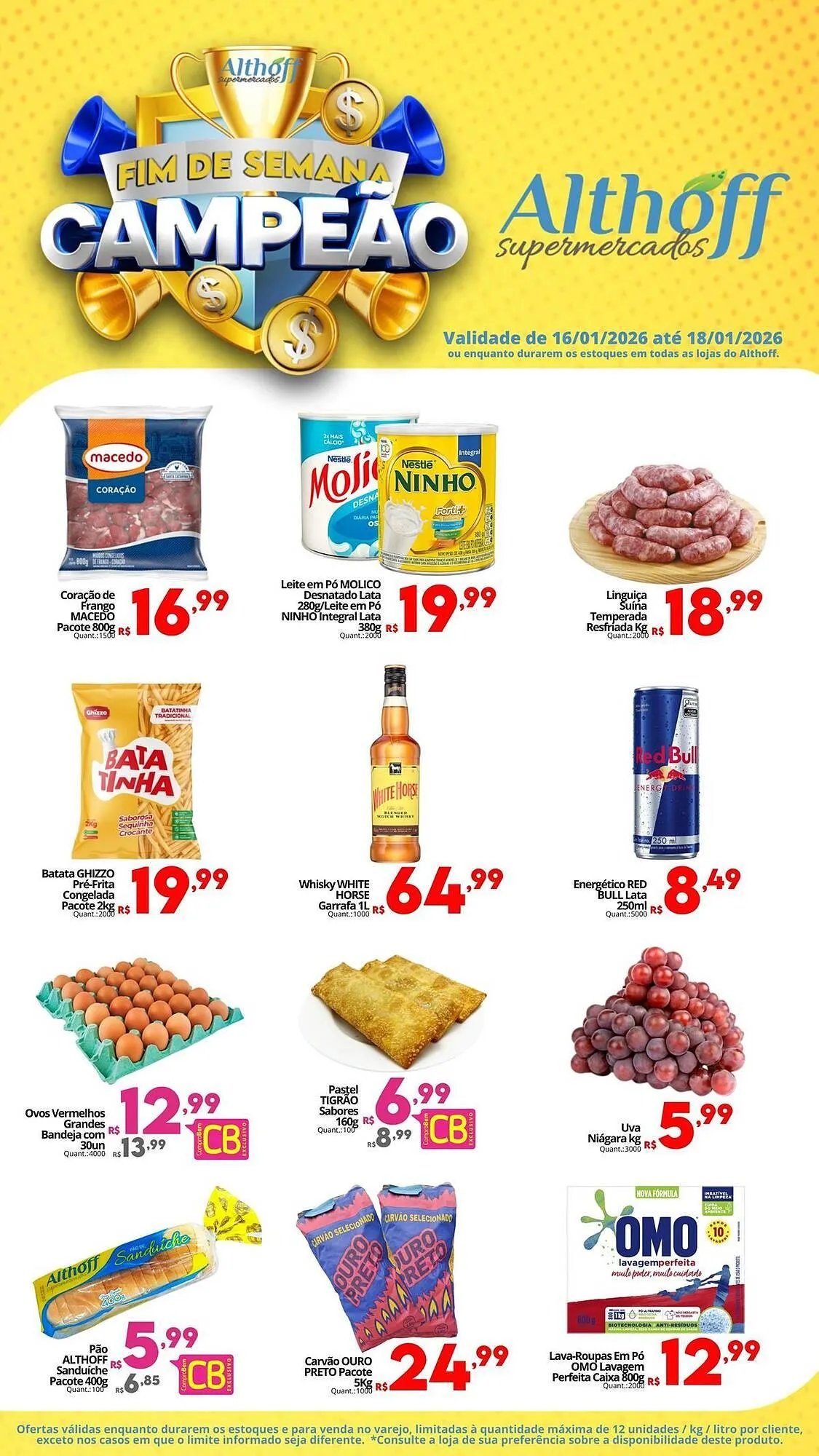 Encarte de Encarte Althoff Supermercados 16 de janeiro até 18 de janeiro 2026 - Pagina 2