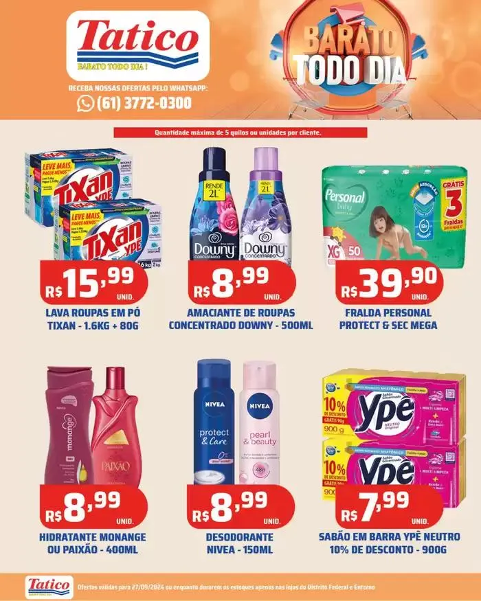 Encarte de Barato Todo Dia 27 de setembro até 30 de setembro 2024 - Pagina 9