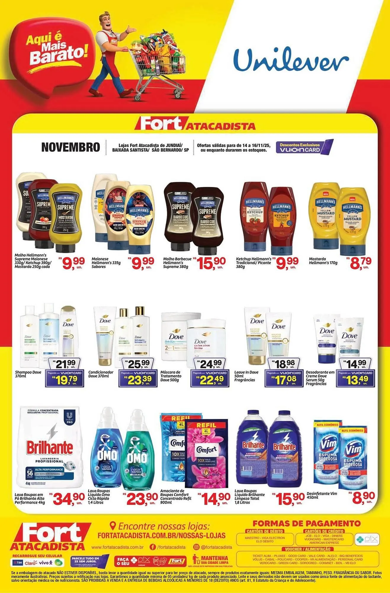 Encarte de Tabloide Fort Atacadista 14 de novembro até 16 de novembro 2025 - Pagina 1