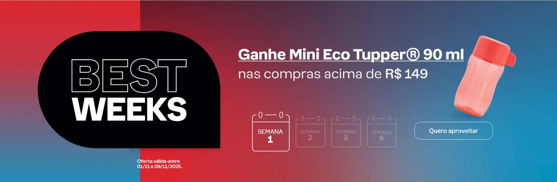 Encarte de Catálogo Tupperware 3 de novembro até 30 de novembro 2025 - Pagina 3