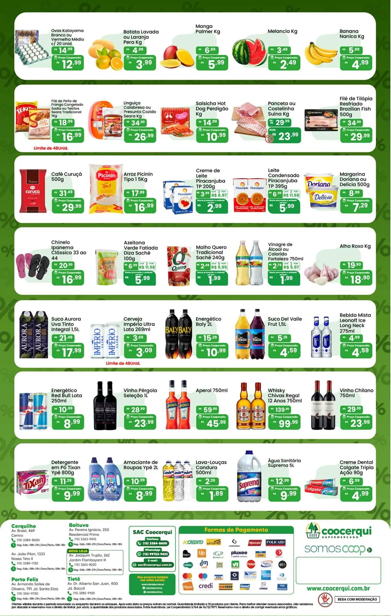 Encarte de Tabloide Coocerqui 2 de abril até 5 de abril 2026 - Pagina 2