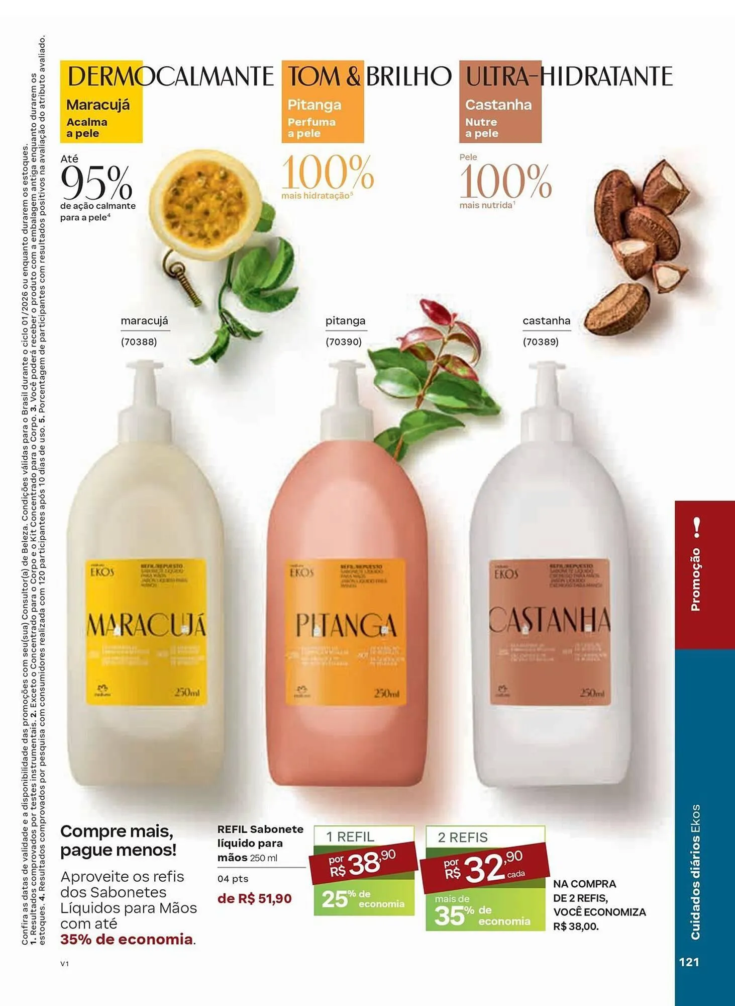 Encarte de Catálogo Natura 1 de janeiro até 31 de janeiro 2026 - Pagina 121