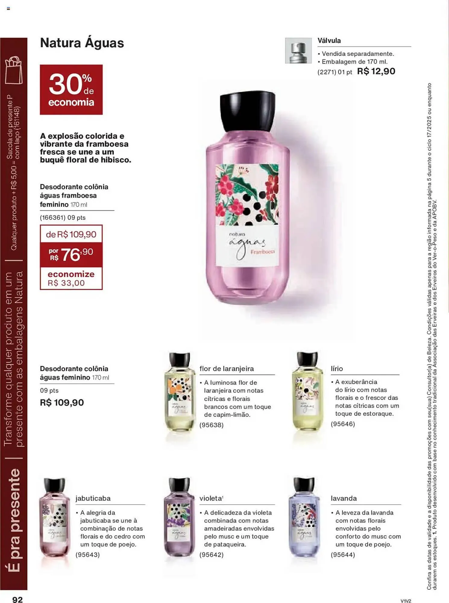 Encarte de Catálogo Natura 14 de outubro até 4 de novembro 2025 - Pagina 92