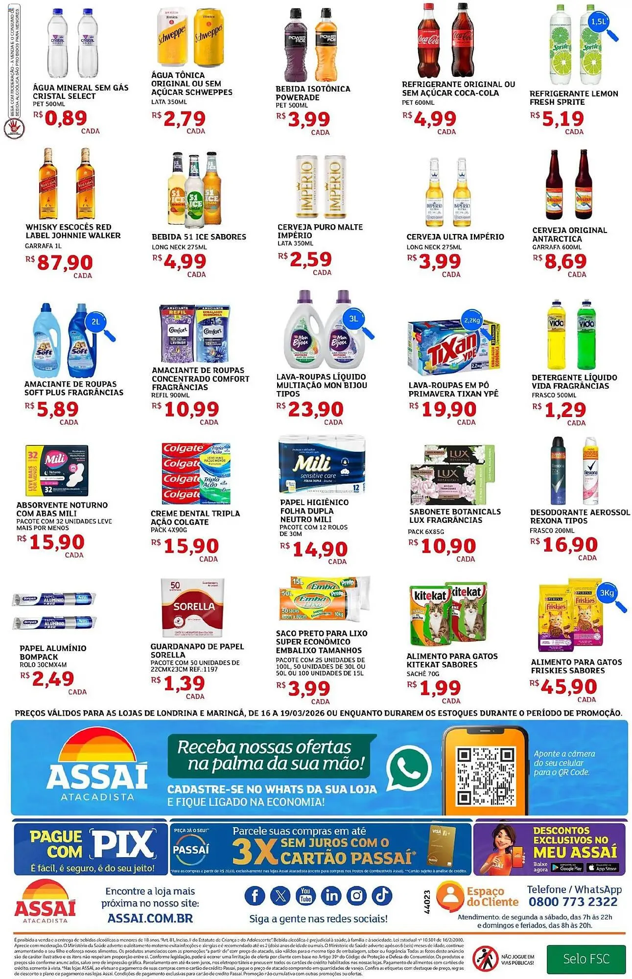Encarte de Encarte Assaí Atacadista 16 de março até 19 de março 2026 - Pagina 2