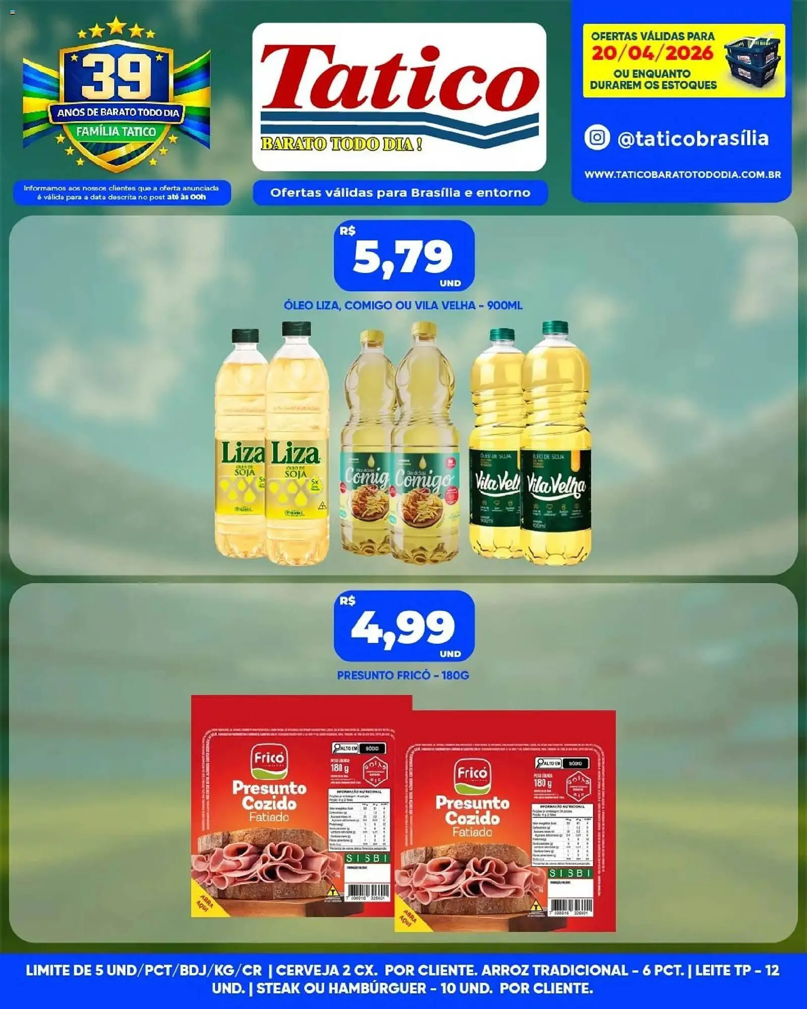 Encarte de Tabloide Tatico 20 de abril até 20 de abril 2026 - Pagina 4