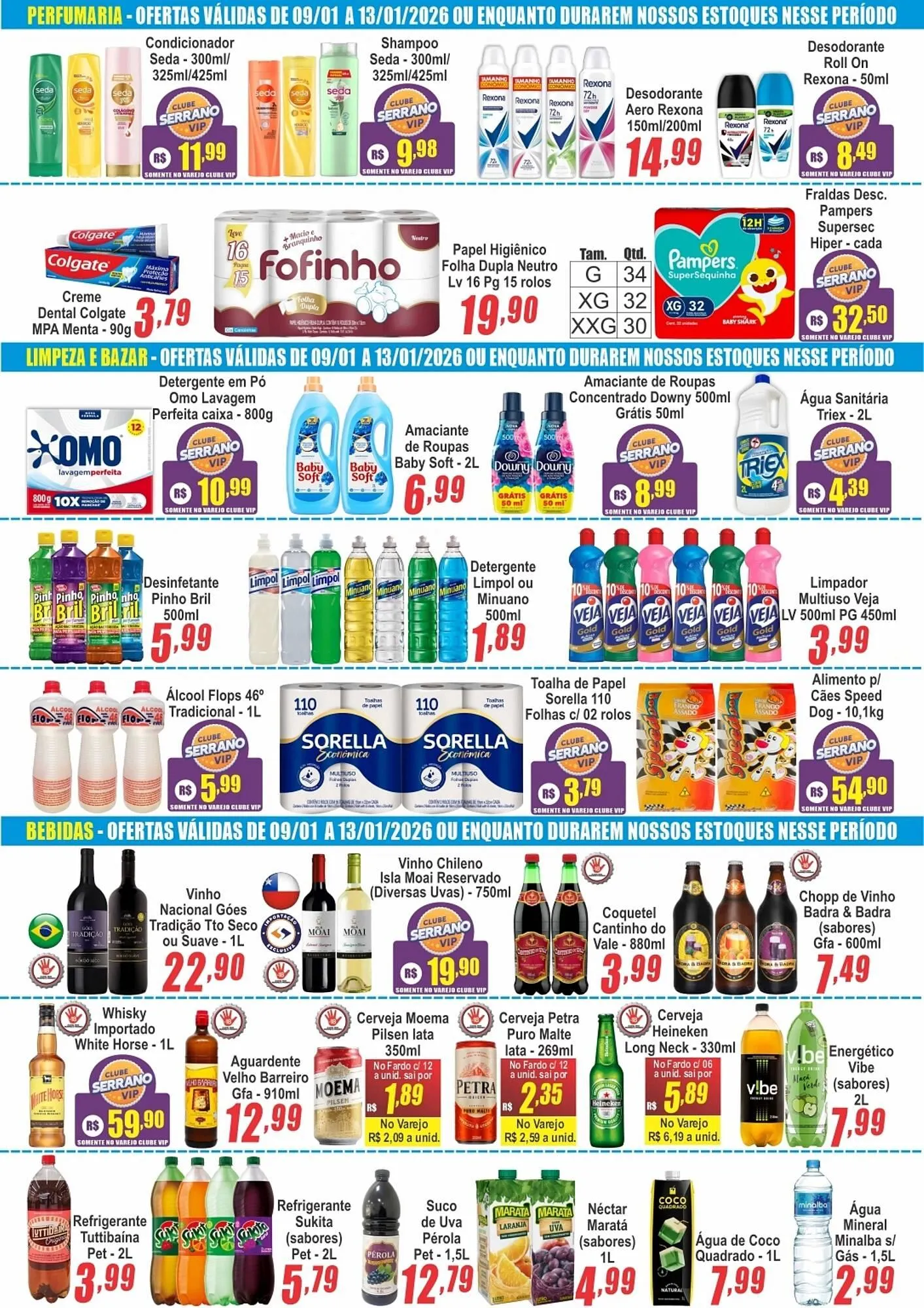 Encarte de Catálogo Serrano Supermercado 9 de janeiro até 13 de janeiro 2026 - Pagina 4