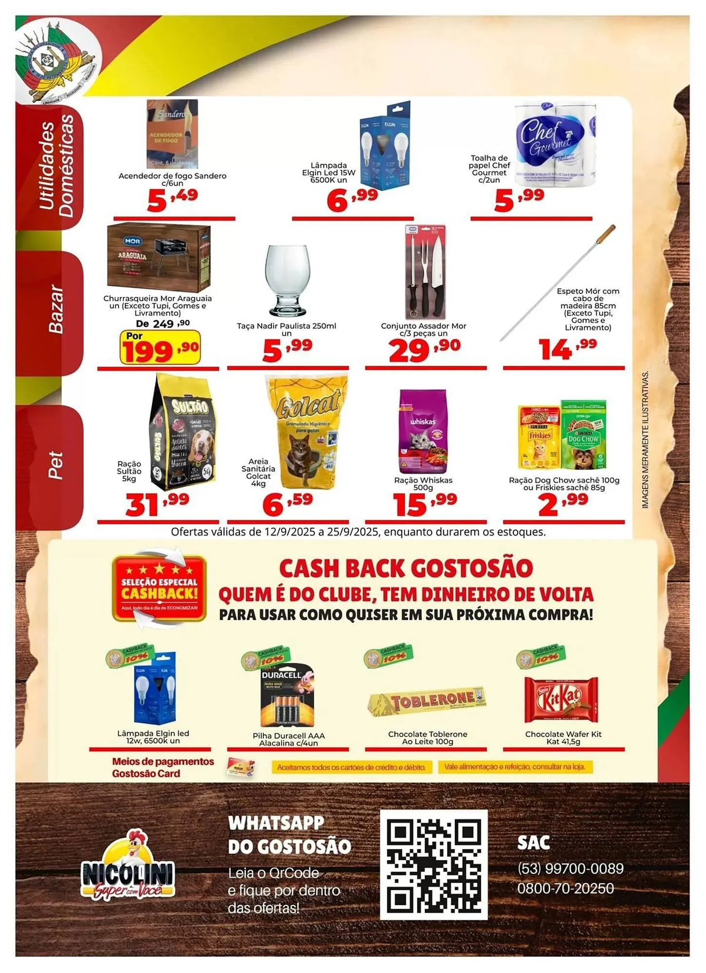 Encarte de Catálogo Super Nicolini 12 de setembro até 25 de setembro 2025 - Pagina 8
