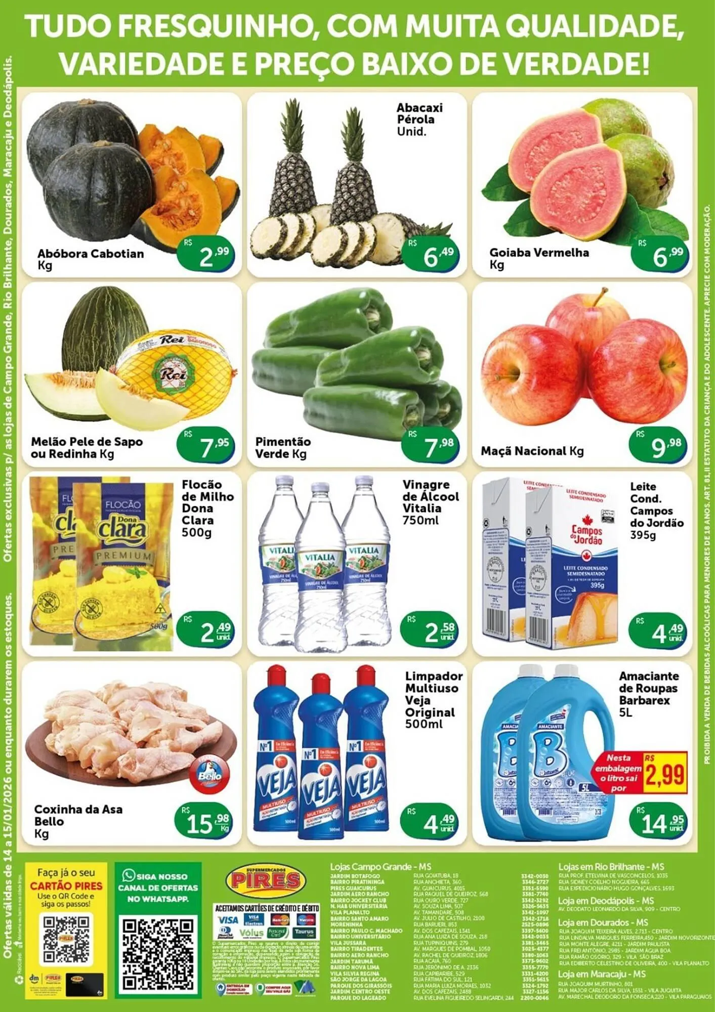 Encarte de Tabloide Pires 14 de janeiro até 15 de janeiro 2026 - Pagina 2