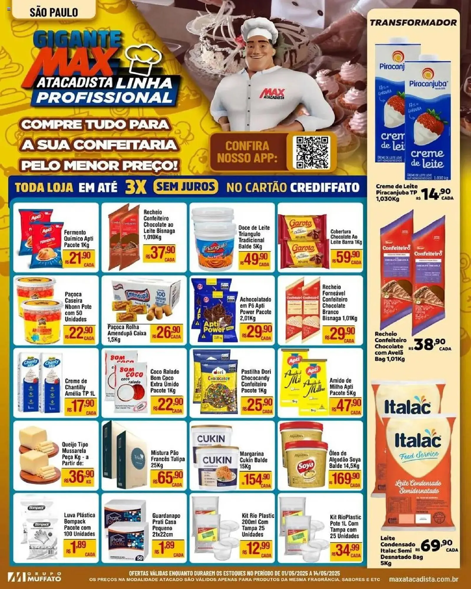 Encarte de Catálogo Max Atacadista 1 de maio até 14 de maio 2025 - Pagina 1