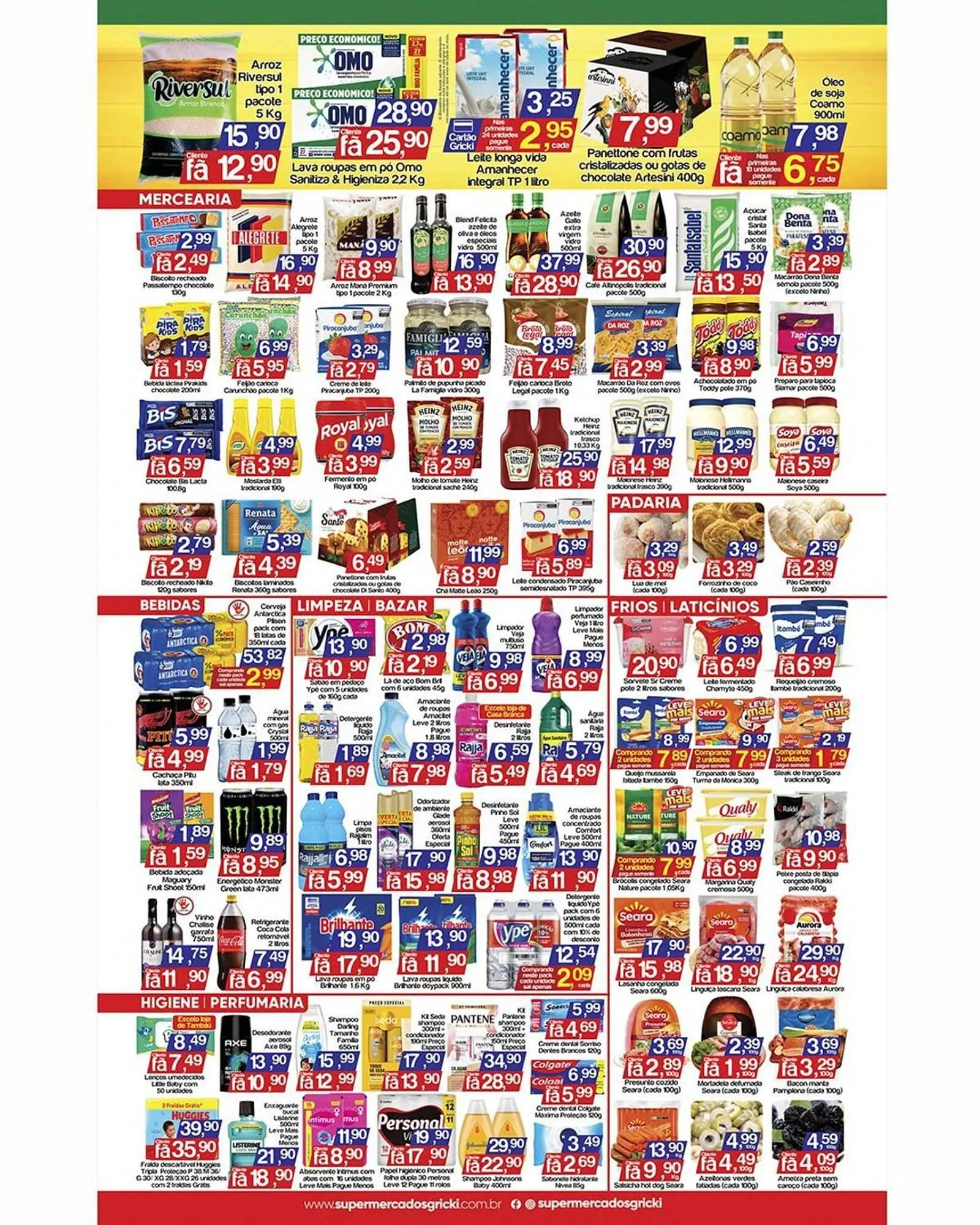 Encarte de Catálogo Supermercados Gricki 19 de janeiro até 20 de janeiro 2026 - Pagina 2