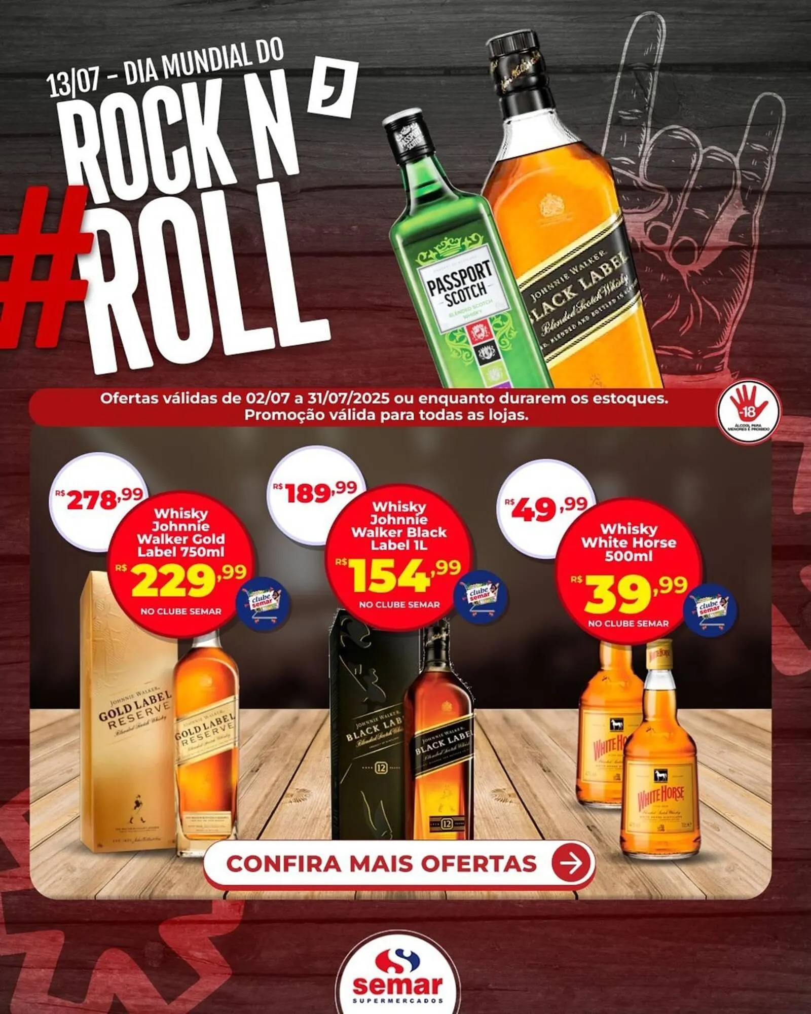 Encarte de Catálogo Semar Supermercado 14 de julho até 31 de julho 2025 - Pagina 1