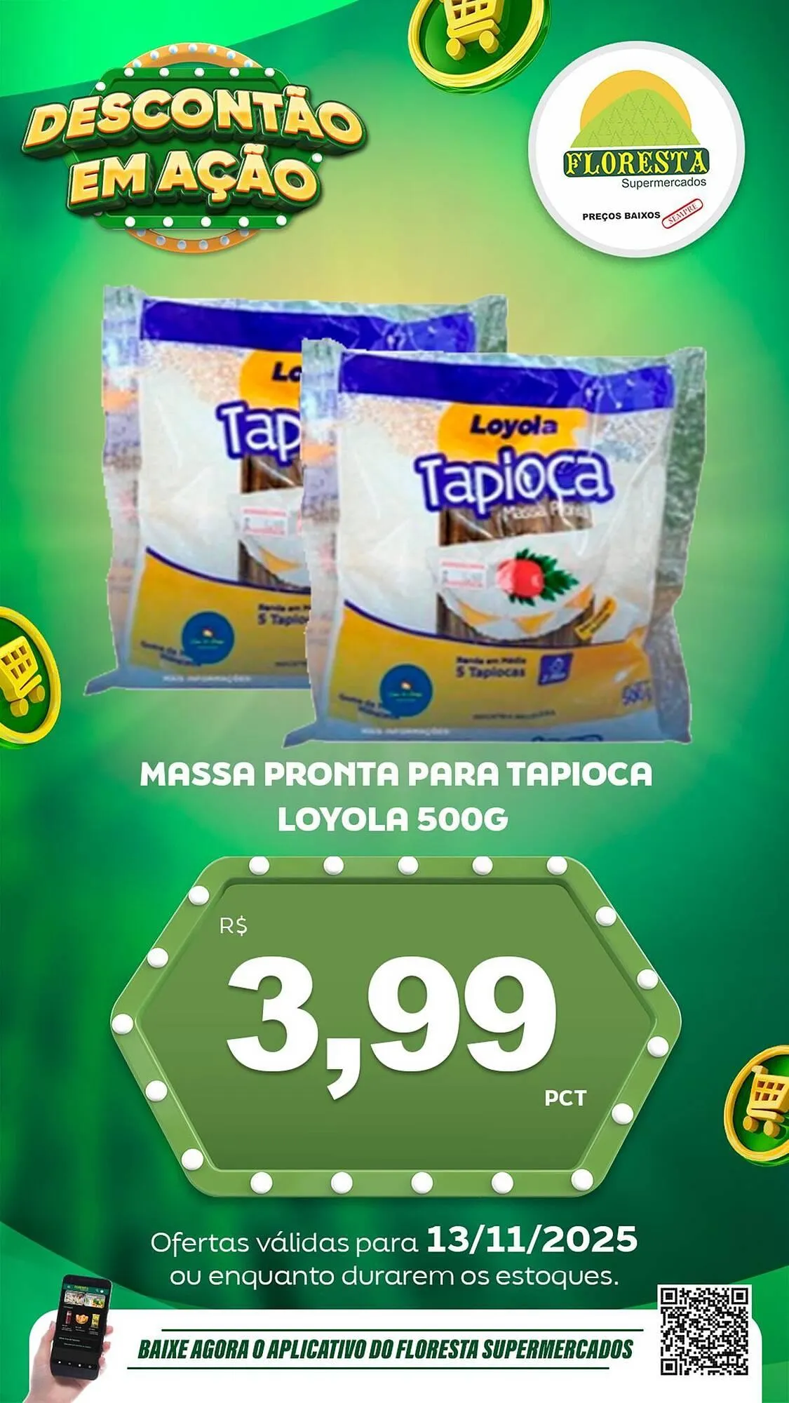 Encarte de Catálogo Floresta Supermercados 13 de novembro até 15 de novembro 2025 - Pagina 23