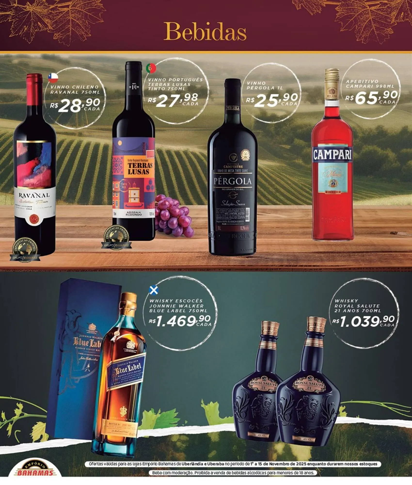 Encarte de Catálogo Empório Bahamas 1 de novembro até 15 de novembro 2025 - Pagina 2