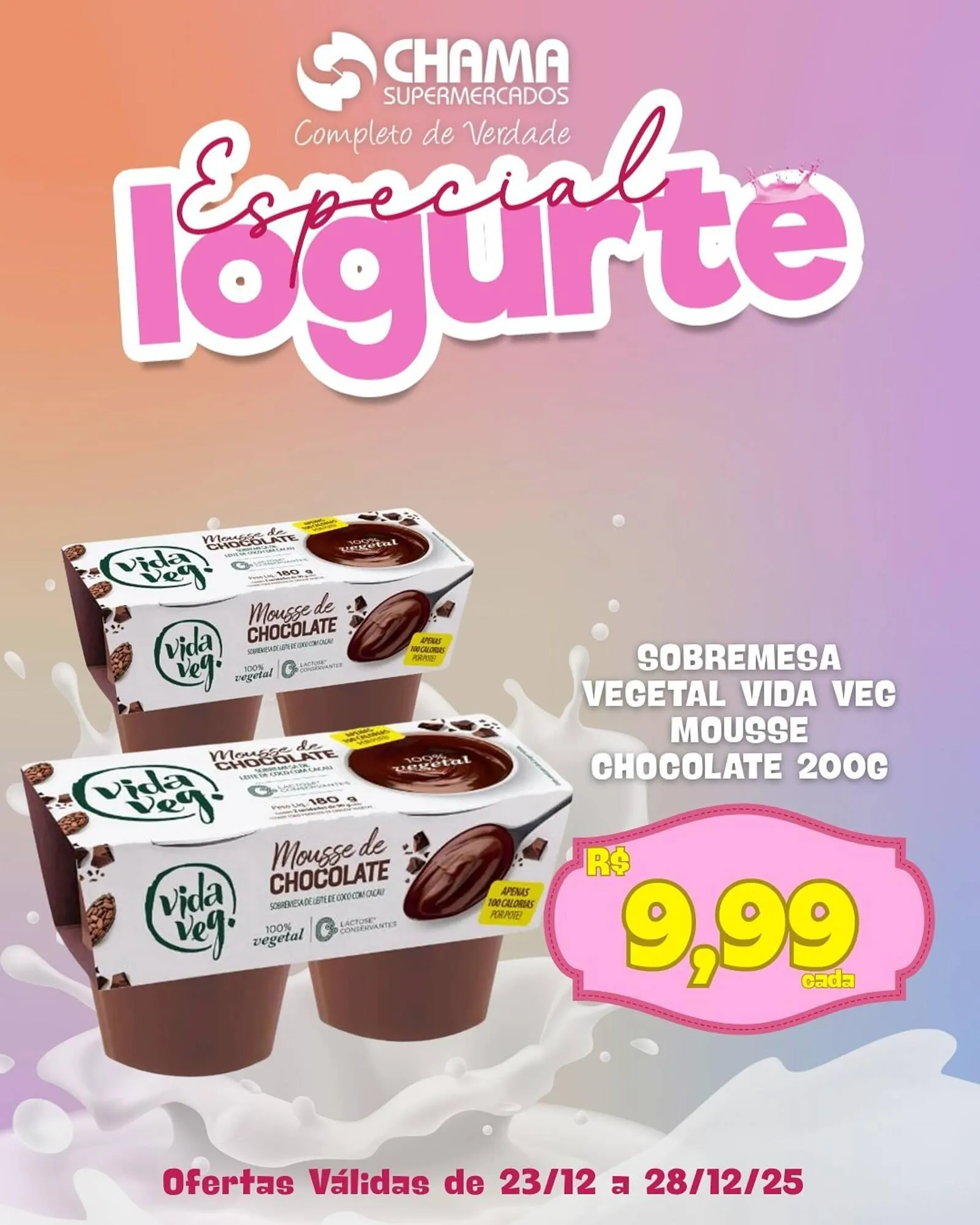 Encarte de Catálogo Chama Supermercados 23 de dezembro até 29 de dezembro 2025 - Pagina 1