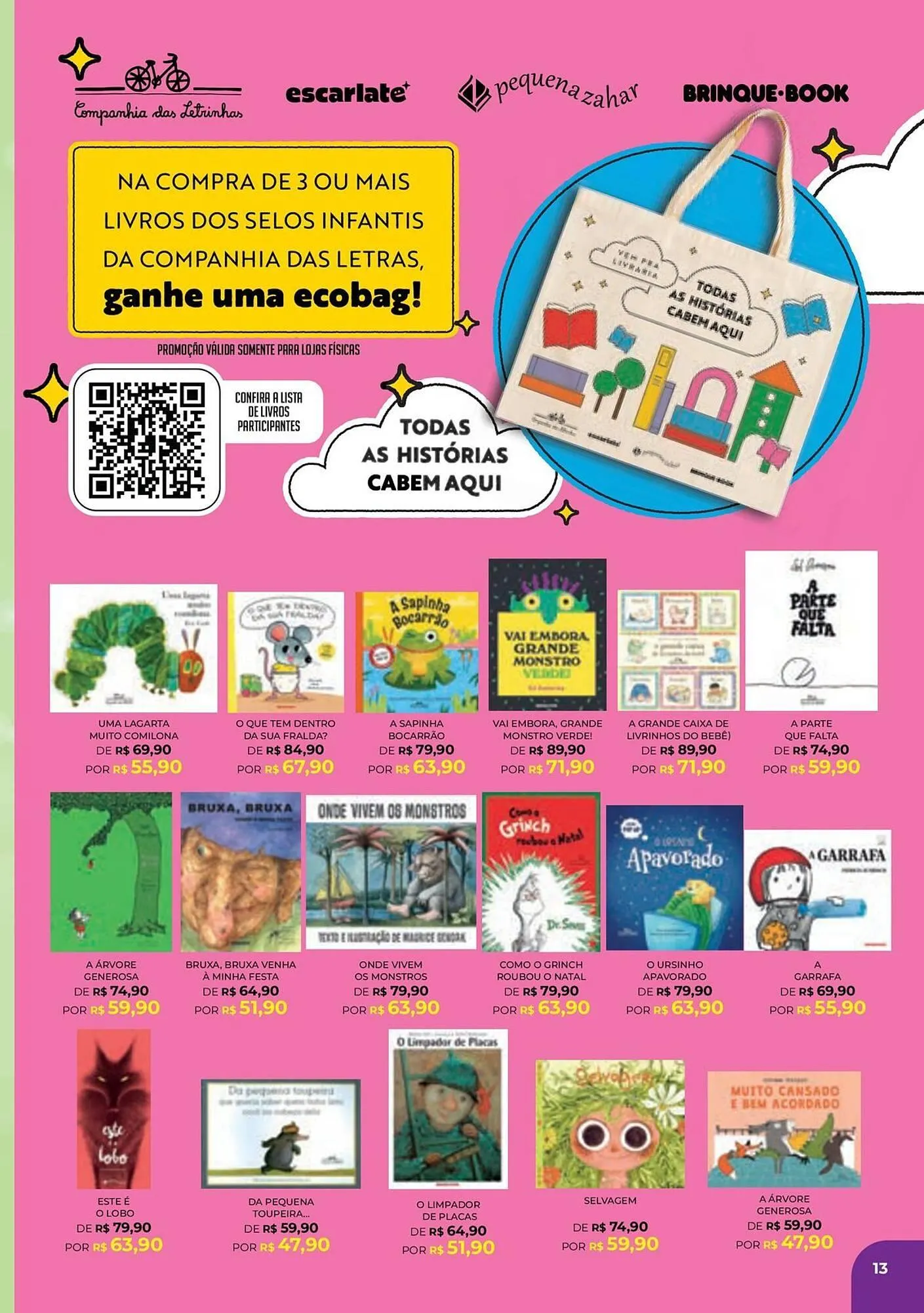 Encarte de Catálogo Livraria Leitura 3 de novembro até 28 de dezembro 2025 - Pagina 13