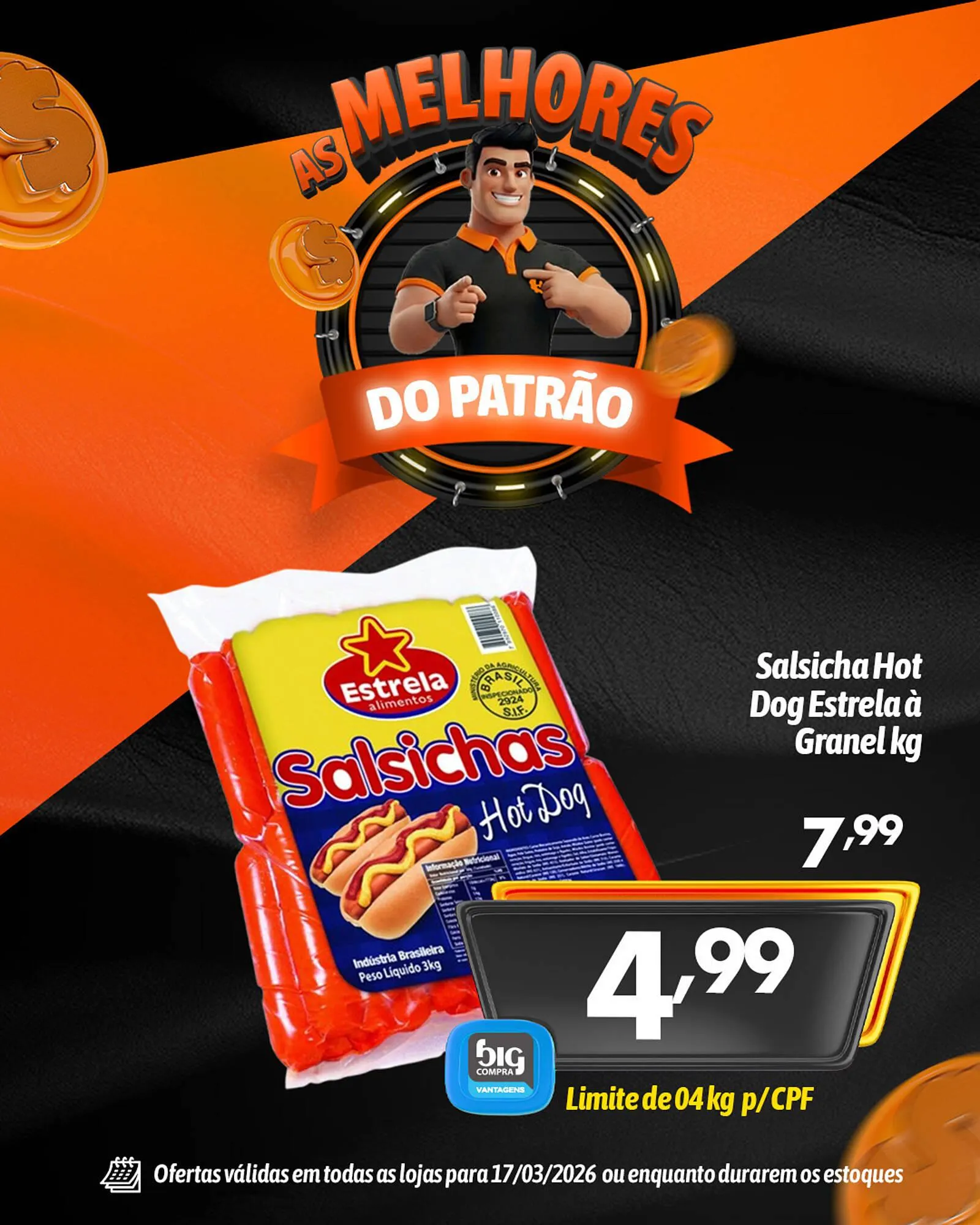 Encarte de Catálogo Supermercados Big Compra 17 de março até 17 de março 2026 - Pagina 3