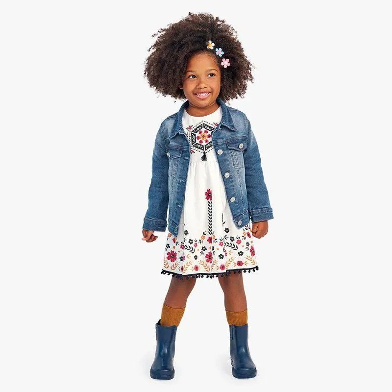 Jaqueta Jeans Infantil Menina Nanai