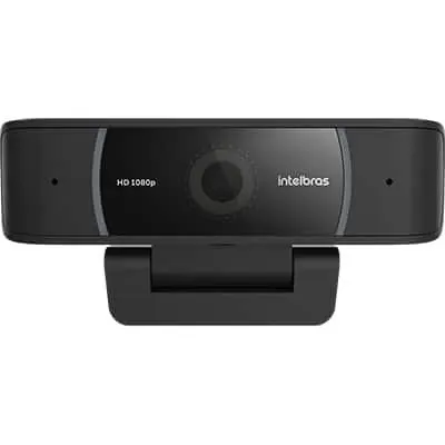 Câmera webcam USB, 1080p, 4291080, Intelbras - CX 1 UN