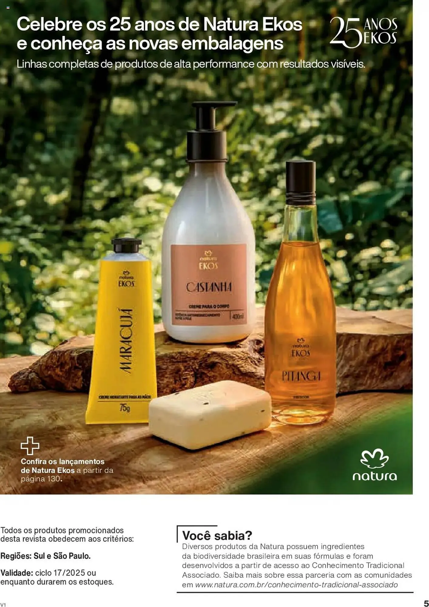 Encarte de Catálogo Natura 14 de outubro até 4 de novembro 2025 - Pagina 5