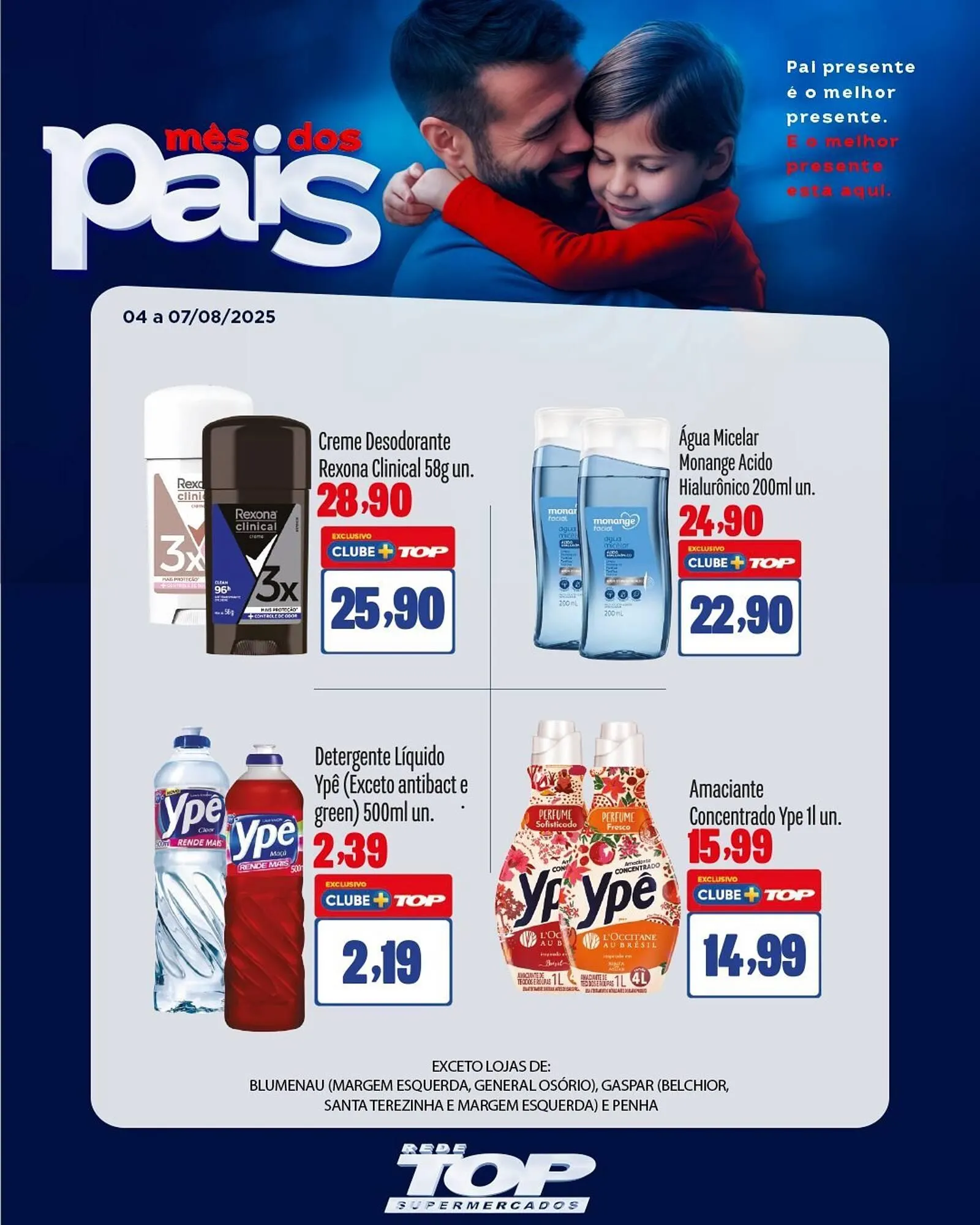 Encarte de Catálogo Rede Top 4 de agosto até 7 de agosto 2025 - Pagina 3