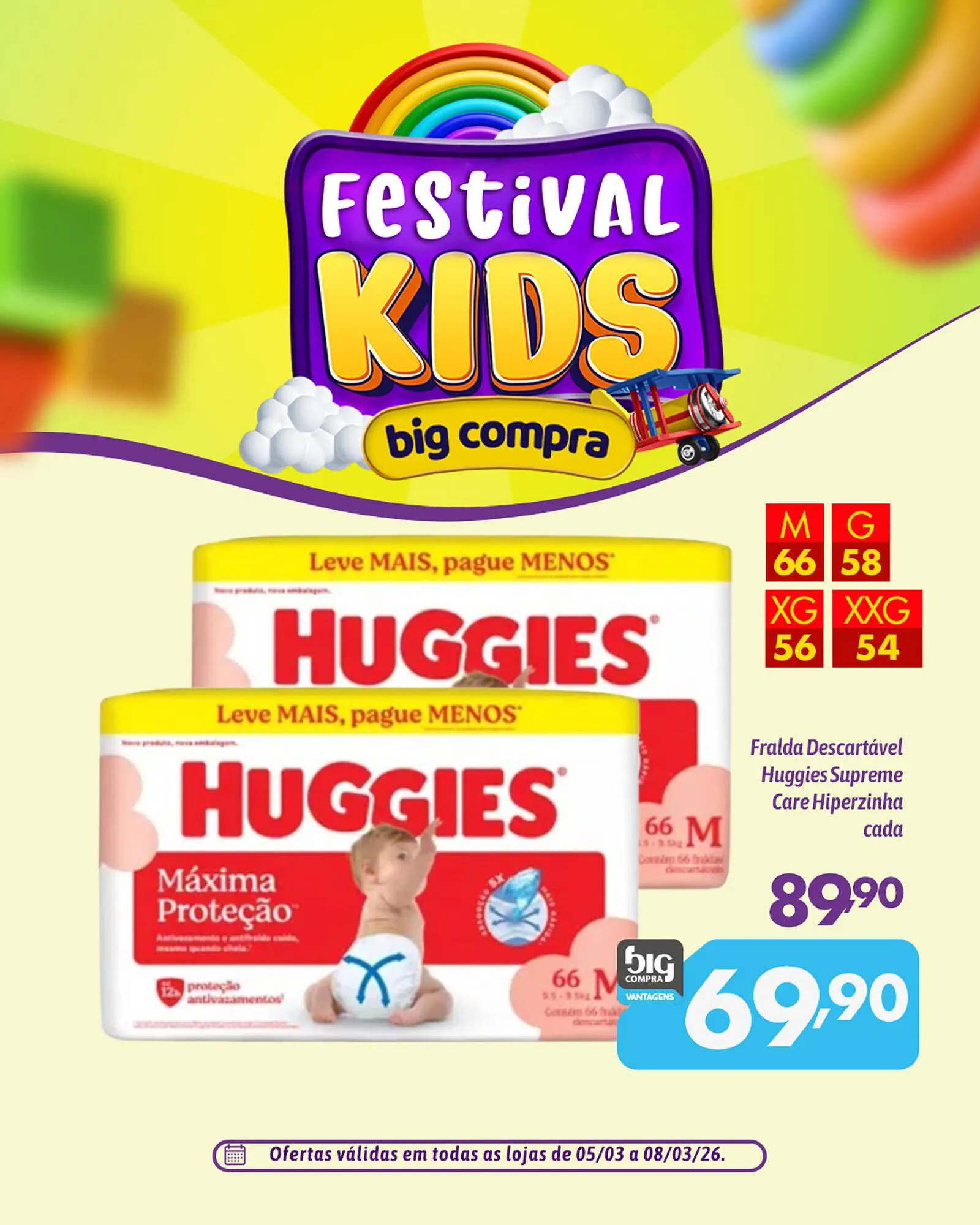 Encarte de Catálogo Supermercados Big Compra 5 de março até 8 de março 2026 - Pagina 3