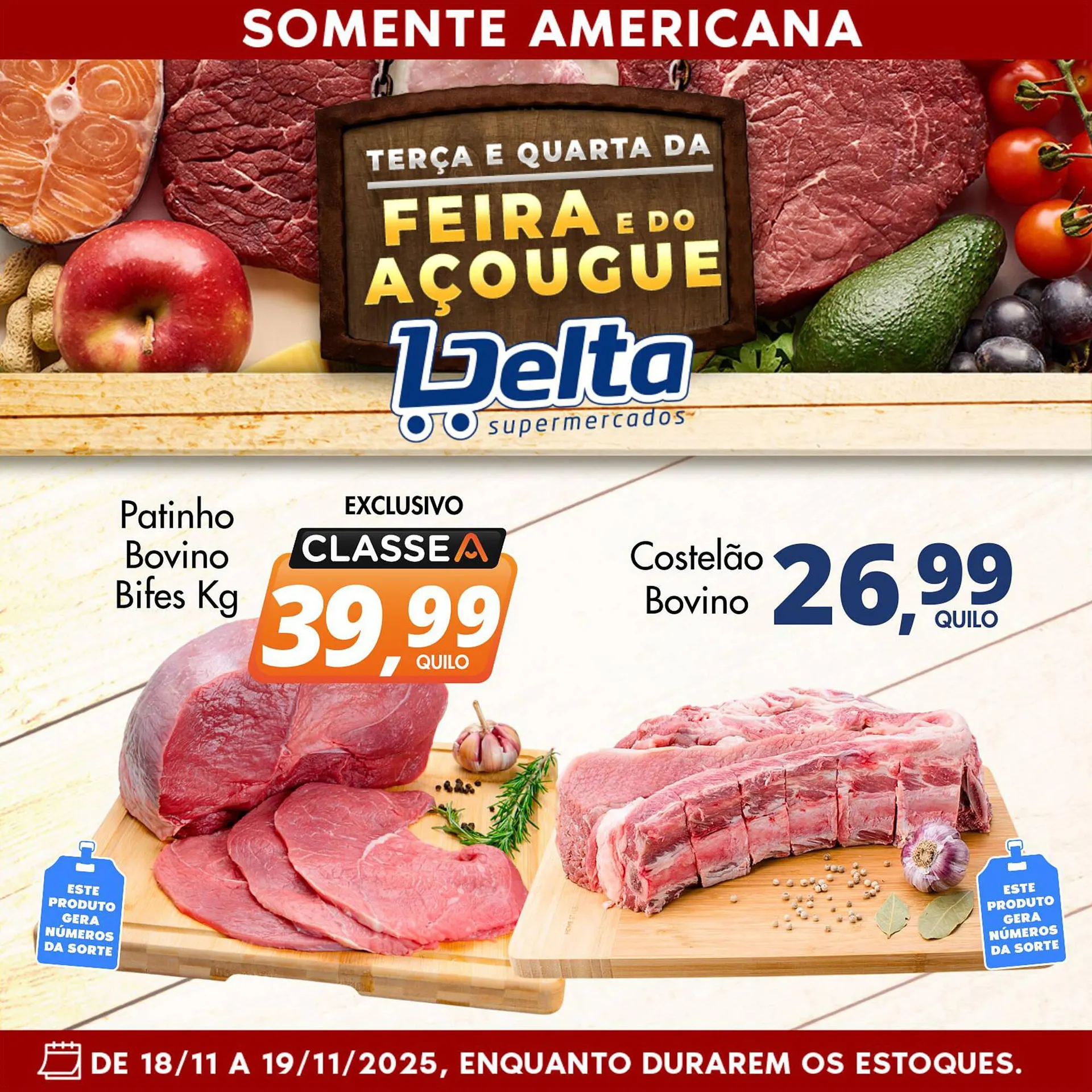 Encarte de Catálogo Delta Supermercados 18 de novembro até 19 de novembro 2025 - Pagina 1