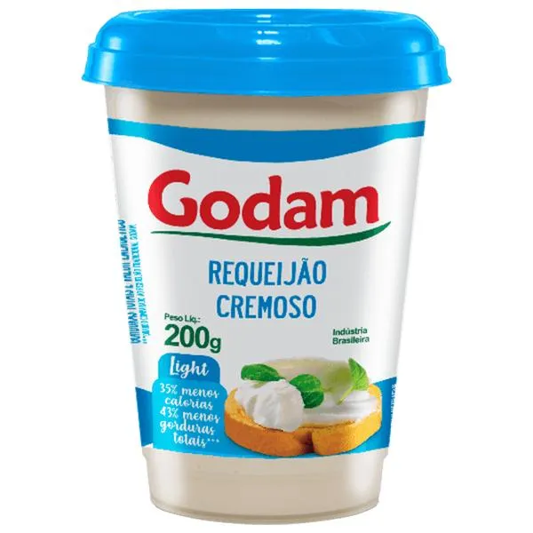 Requeijao Cremoso Godam Light 220G