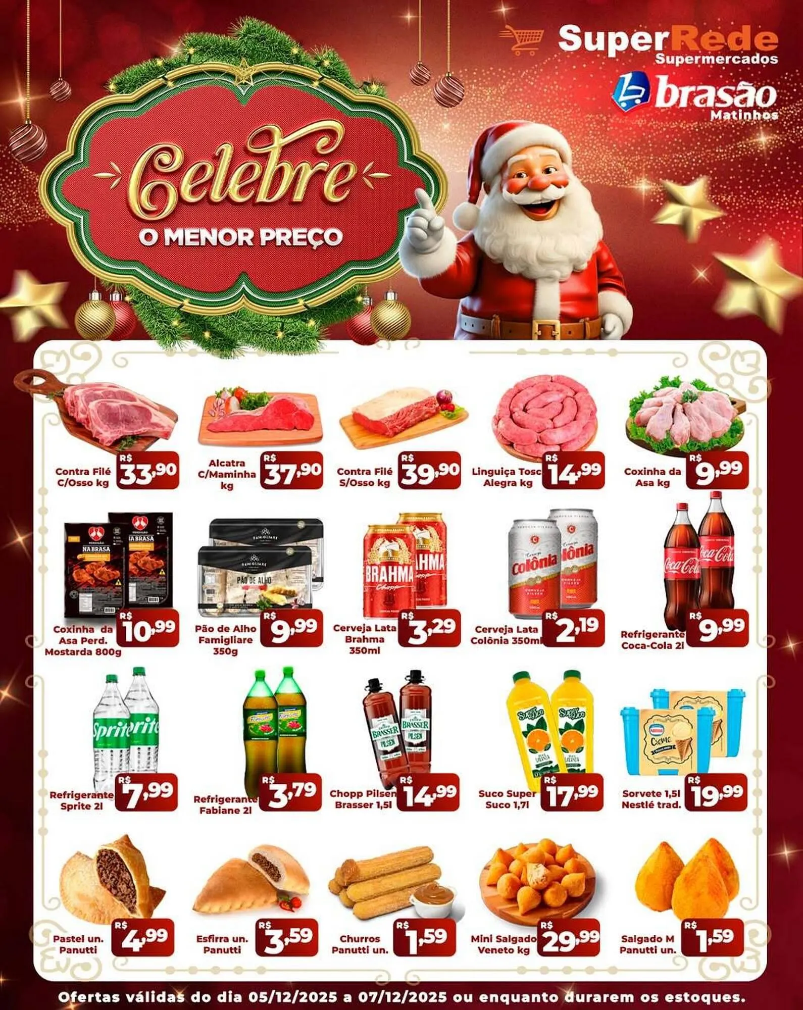 Encarte de Catálogo Super Rede Atacadista 5 de dezembro até 7 de dezembro 2025 - Pagina 1
