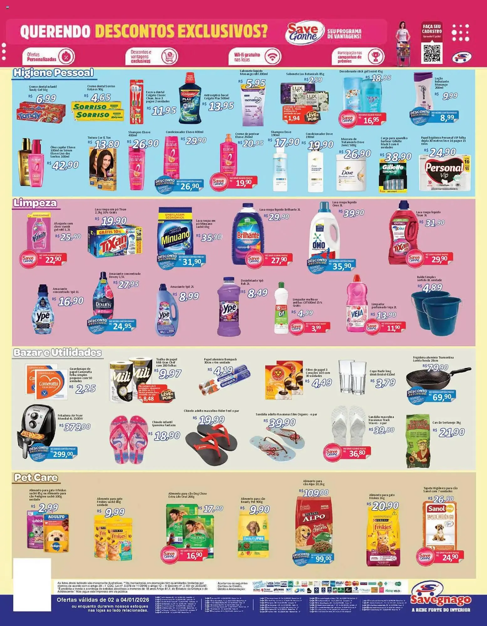 Encarte de Catálogo Supermercados Savegnago 2 de janeiro até 4 de janeiro 2026 - Pagina 4